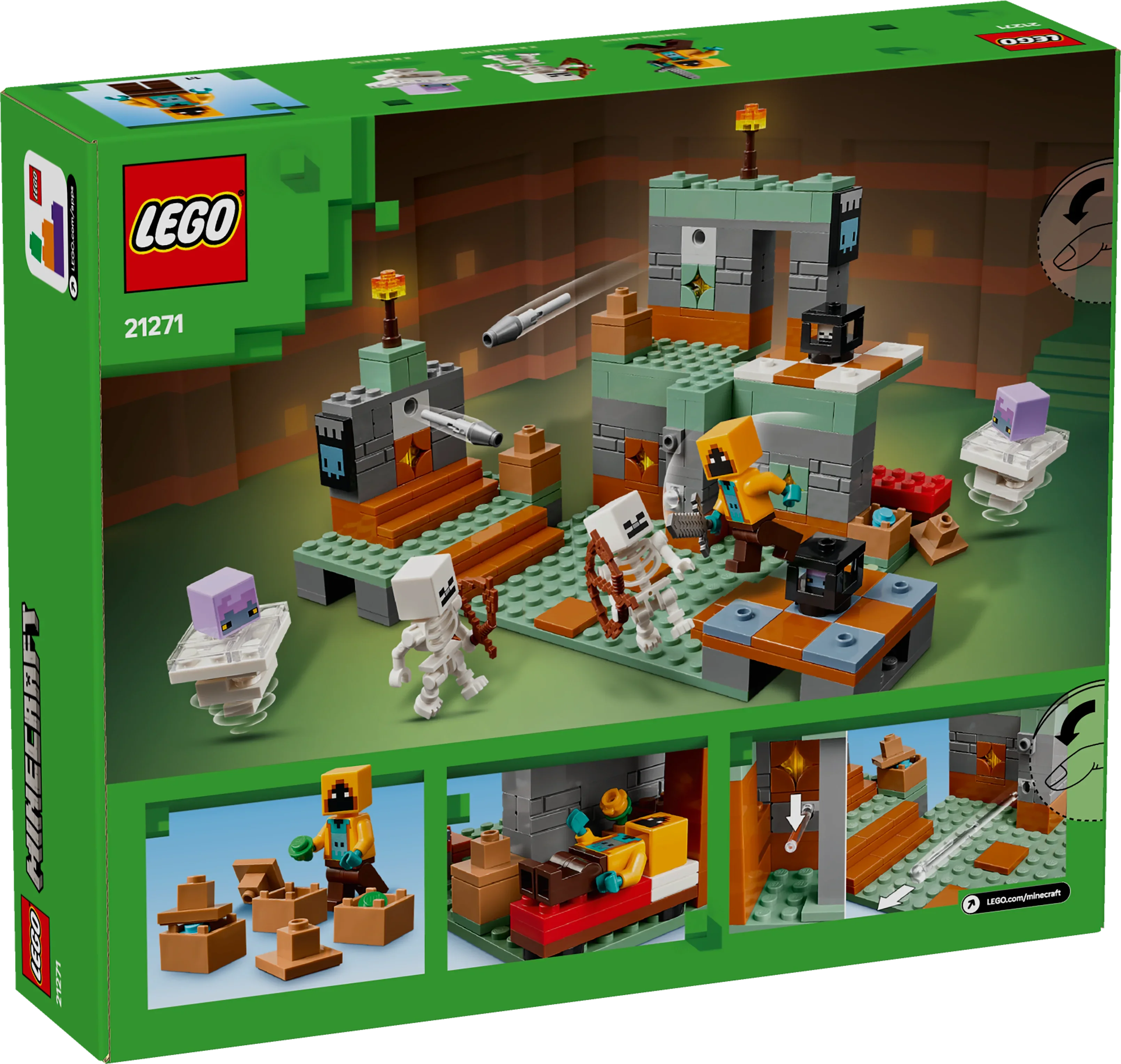 LEGO® 21271 Minecraft® Prüfungskammern