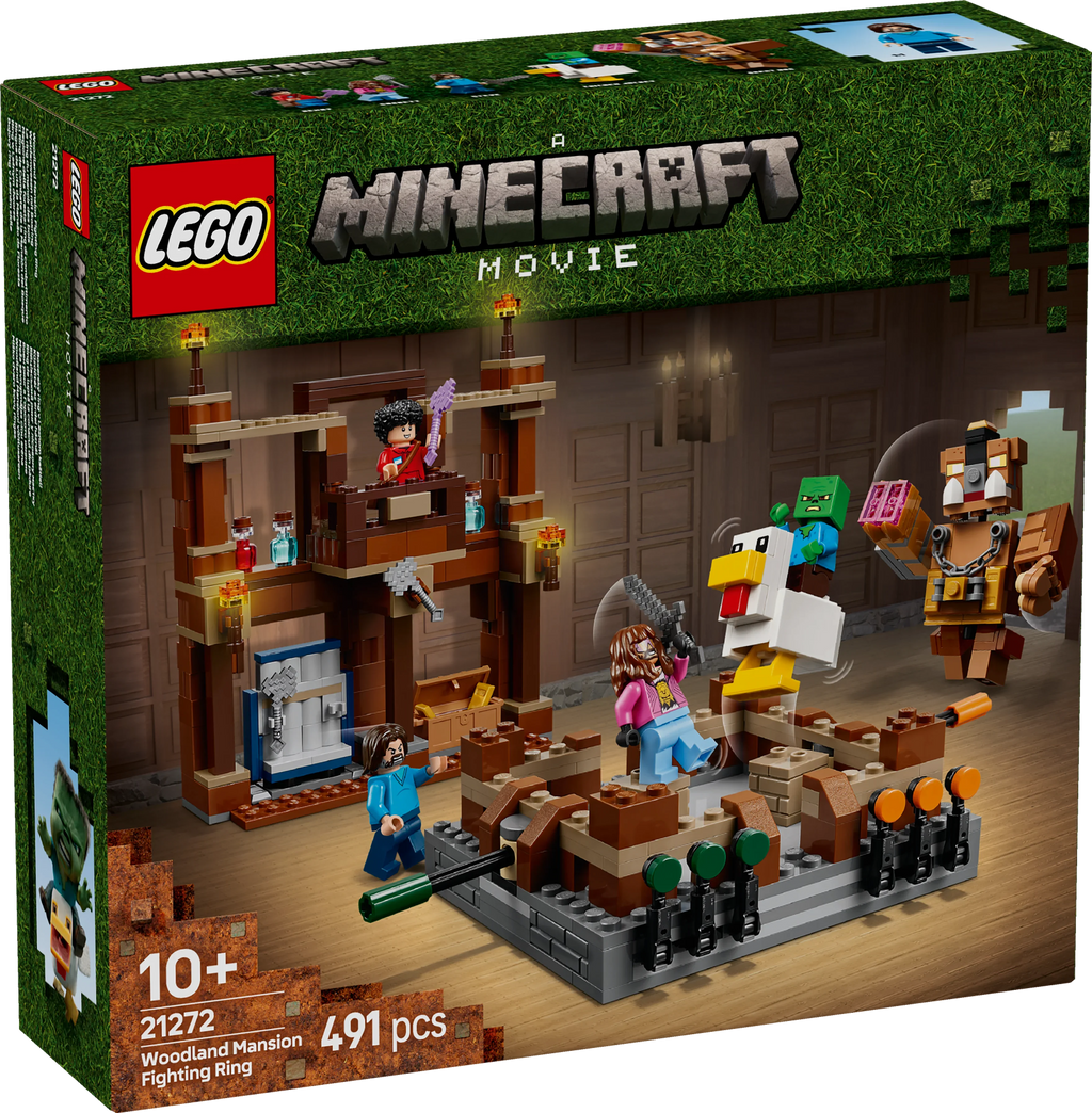 LEGO® 21272 Minecraft® Waldanwesen mit Boxring