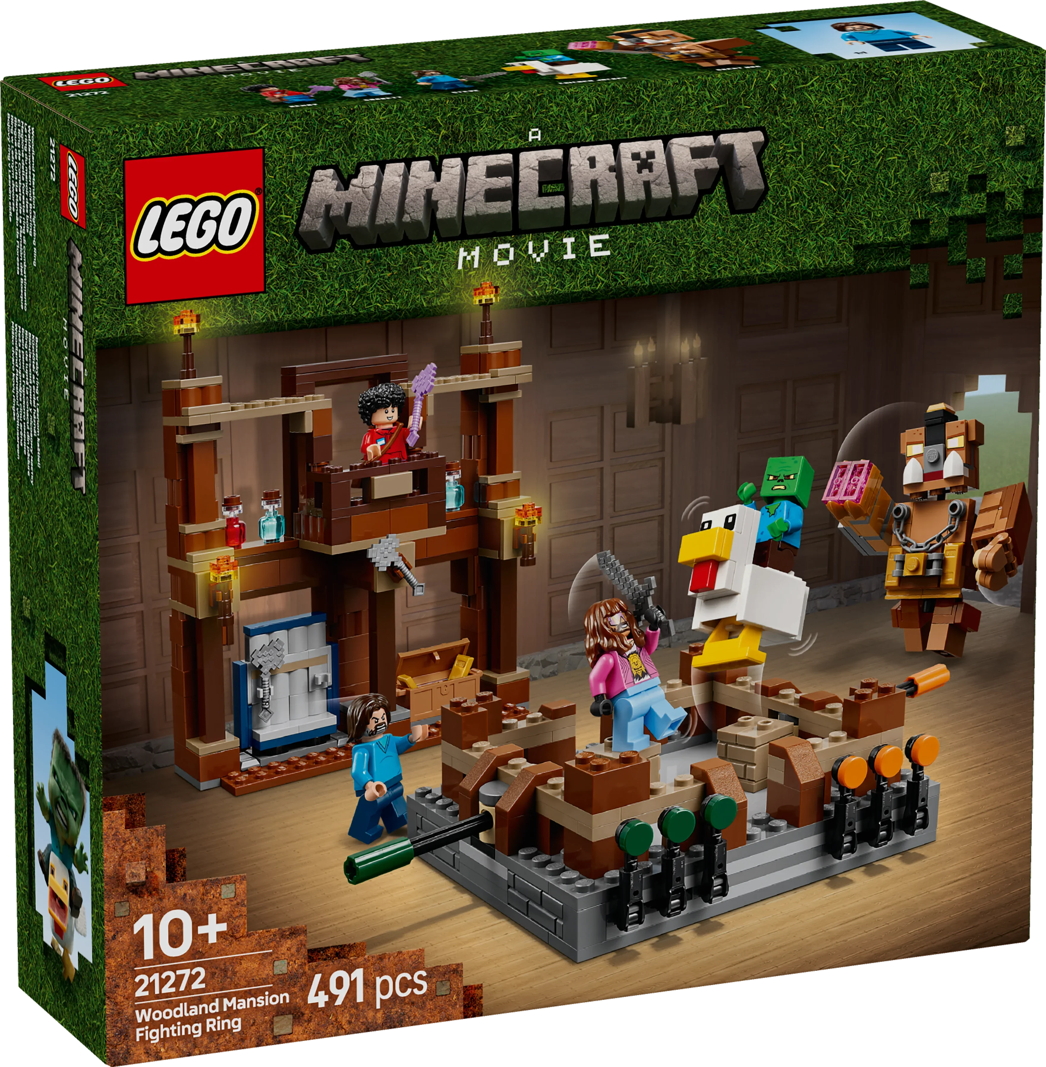 LEGO® 21272 Minecraft® Waldanwesen mit Boxring