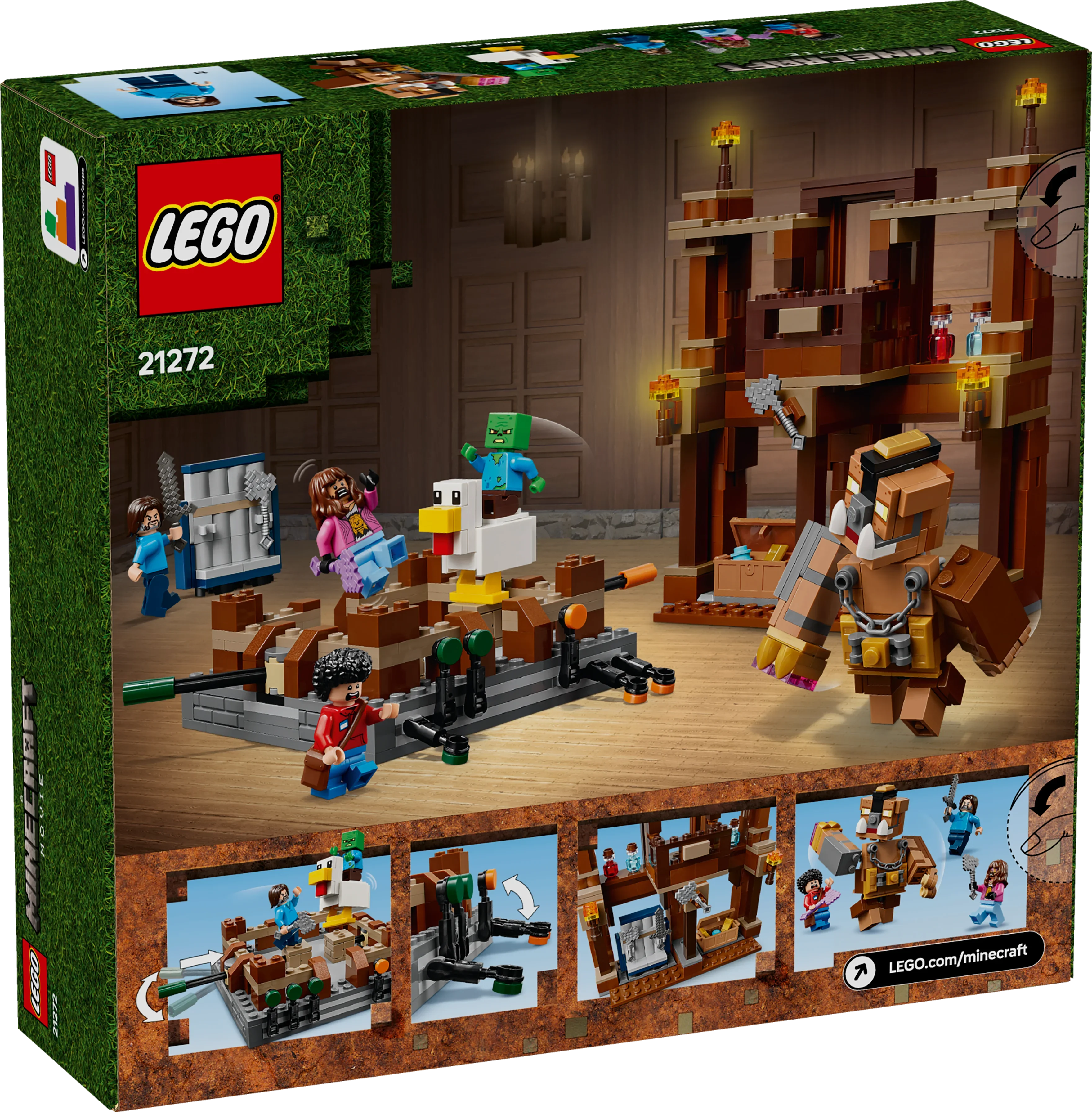 LEGO® 21272 Minecraft® Waldanwesen mit Boxring