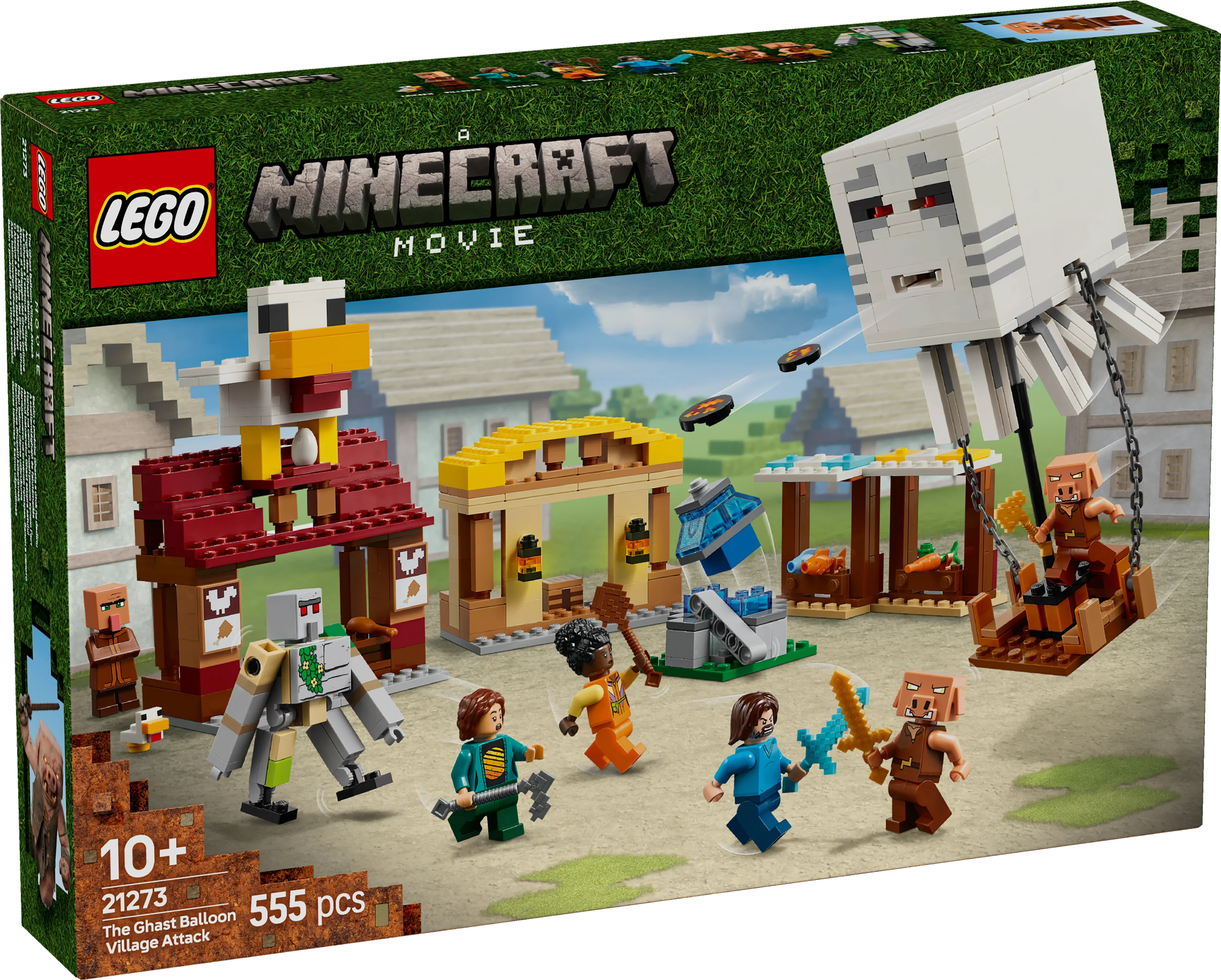 LEGO® 21273 Minecraft® Angriff des Ghast-Ballons