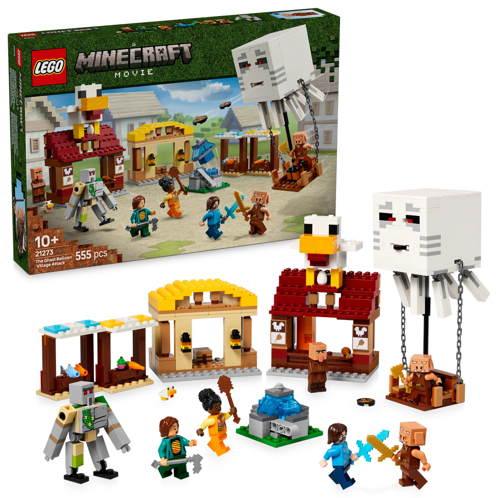 LEGO® 21273 Minecraft® Angriff des Ghast-Ballons