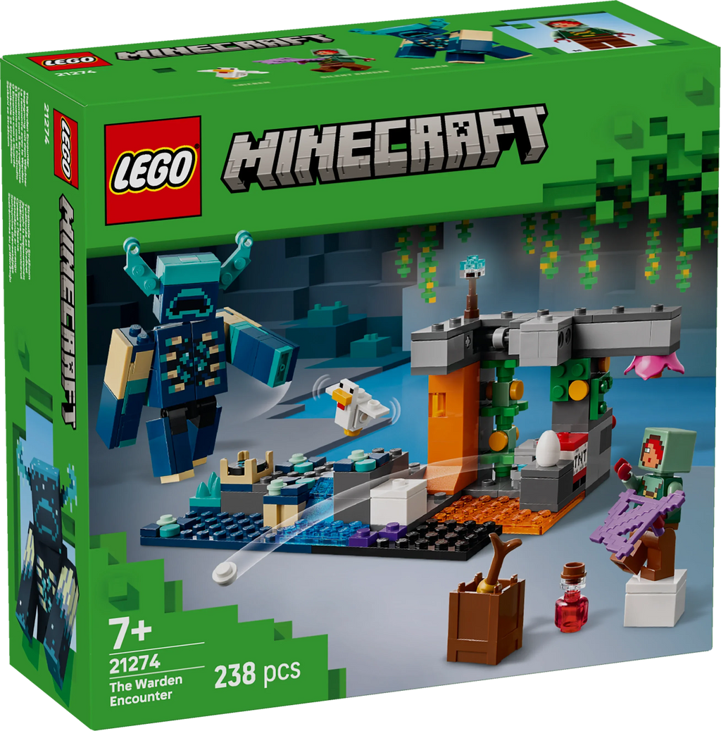 LEGO® 21274 Minecraft® Begegnung mit dem Wächter
