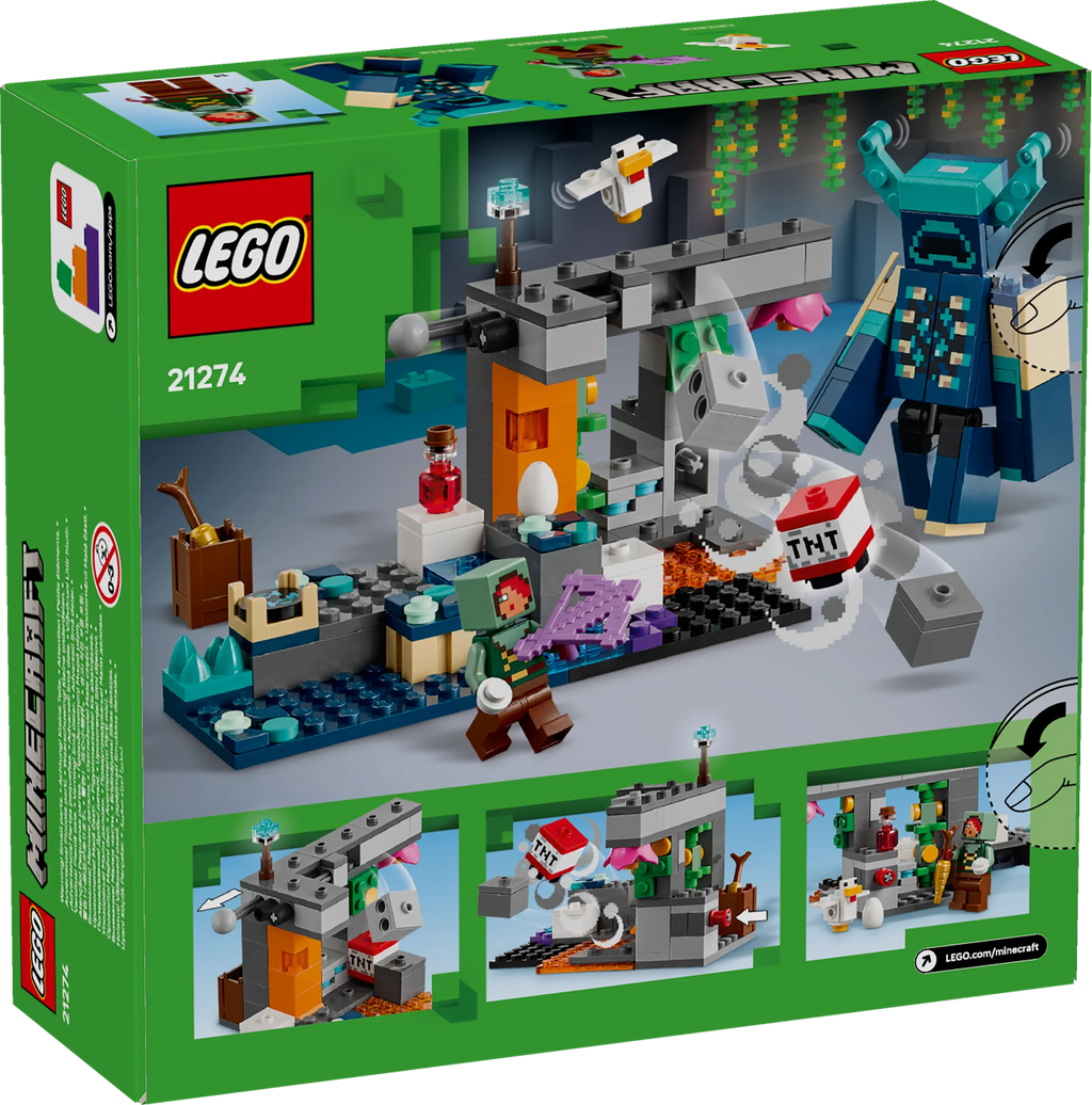 LEGO® 21274 Minecraft® Begegnung mit dem Wächter