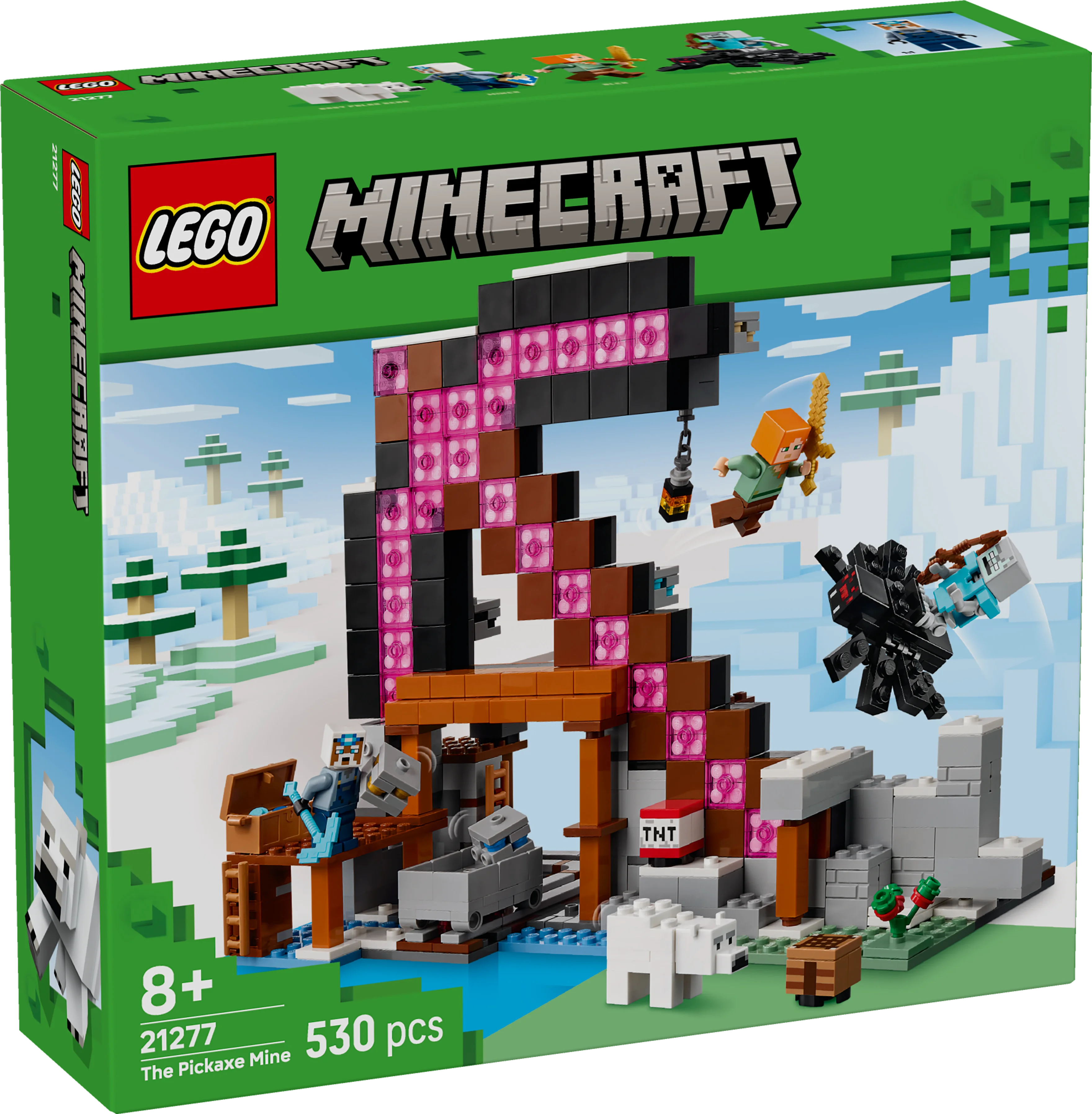 LEGO® 21277 Minecraft® Die Spitzhackenmine