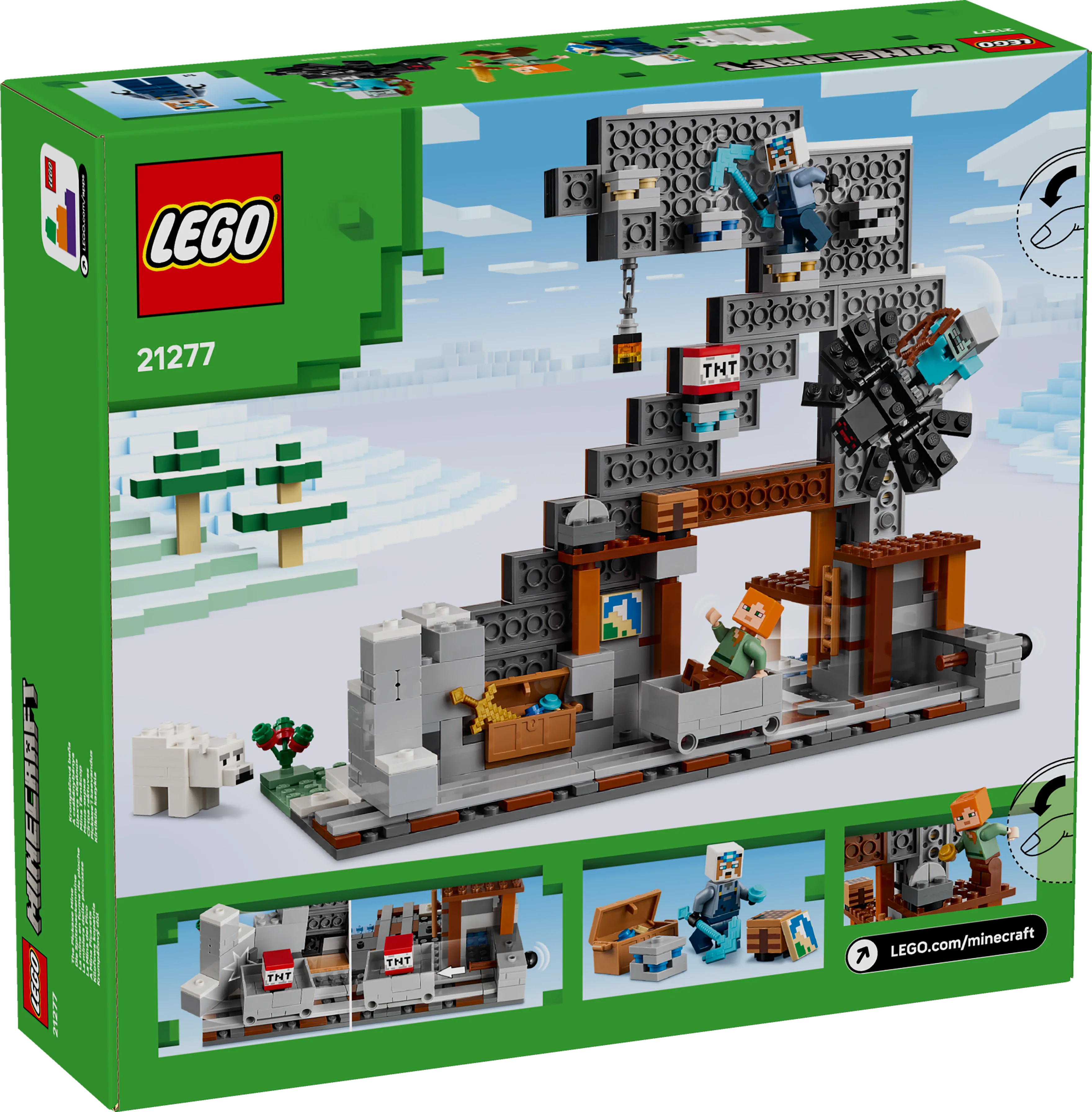 LEGO® 21277 Minecraft® Die Spitzhackenmine