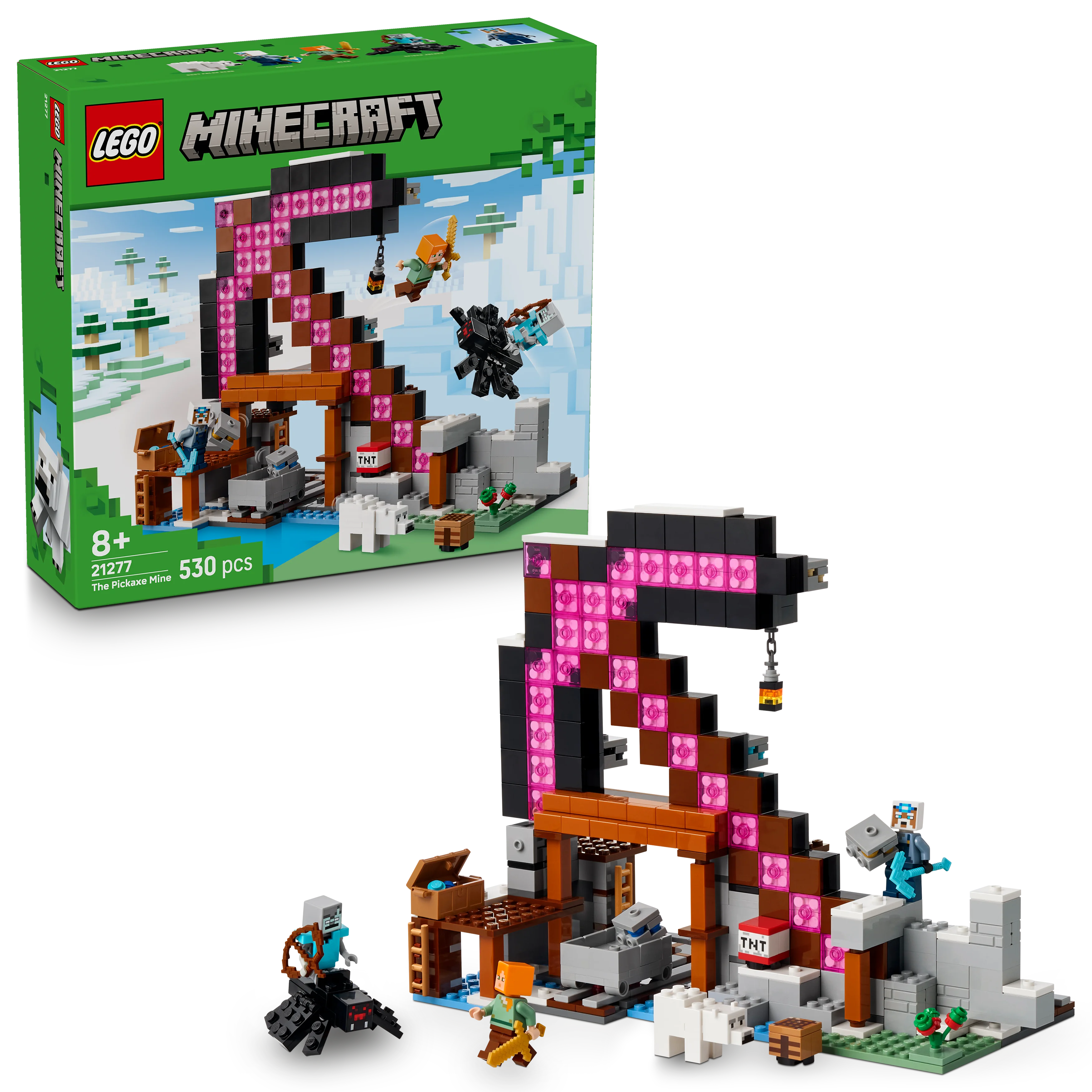 LEGO® 21277 Minecraft® Die Spitzhackenmine