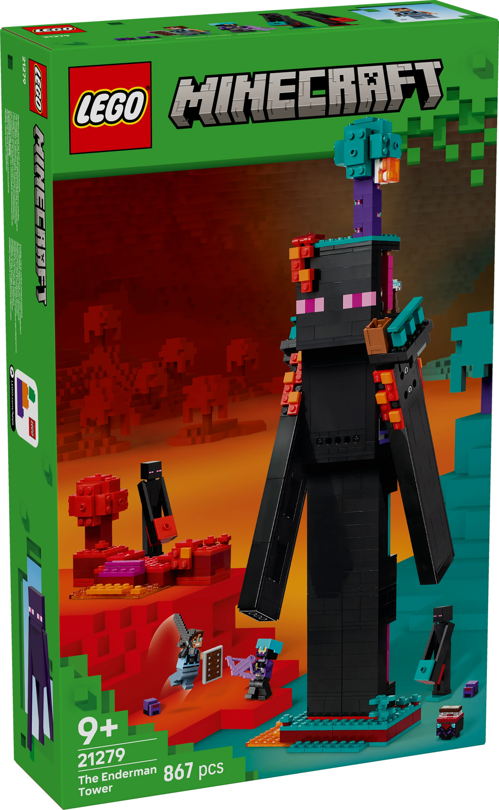 LEGO® 21279 Minecraft® Der Enderman-Turm