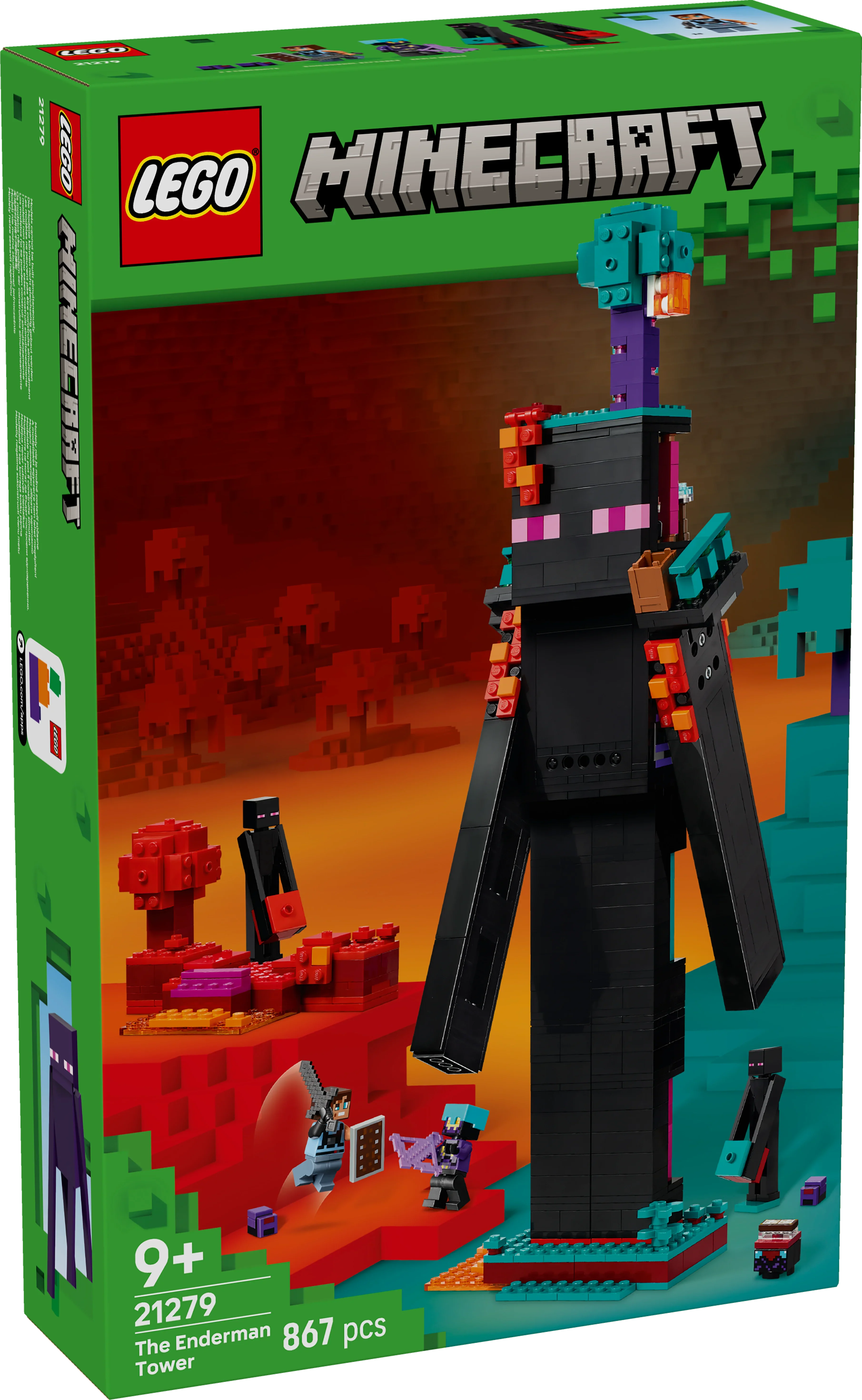 LEGO® 21279 Minecraft® Der Enderman-Turm