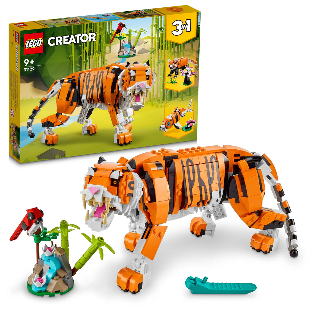 LEGO® 31129 Creator 3-in-1-Set – Majestätischer Tiger
