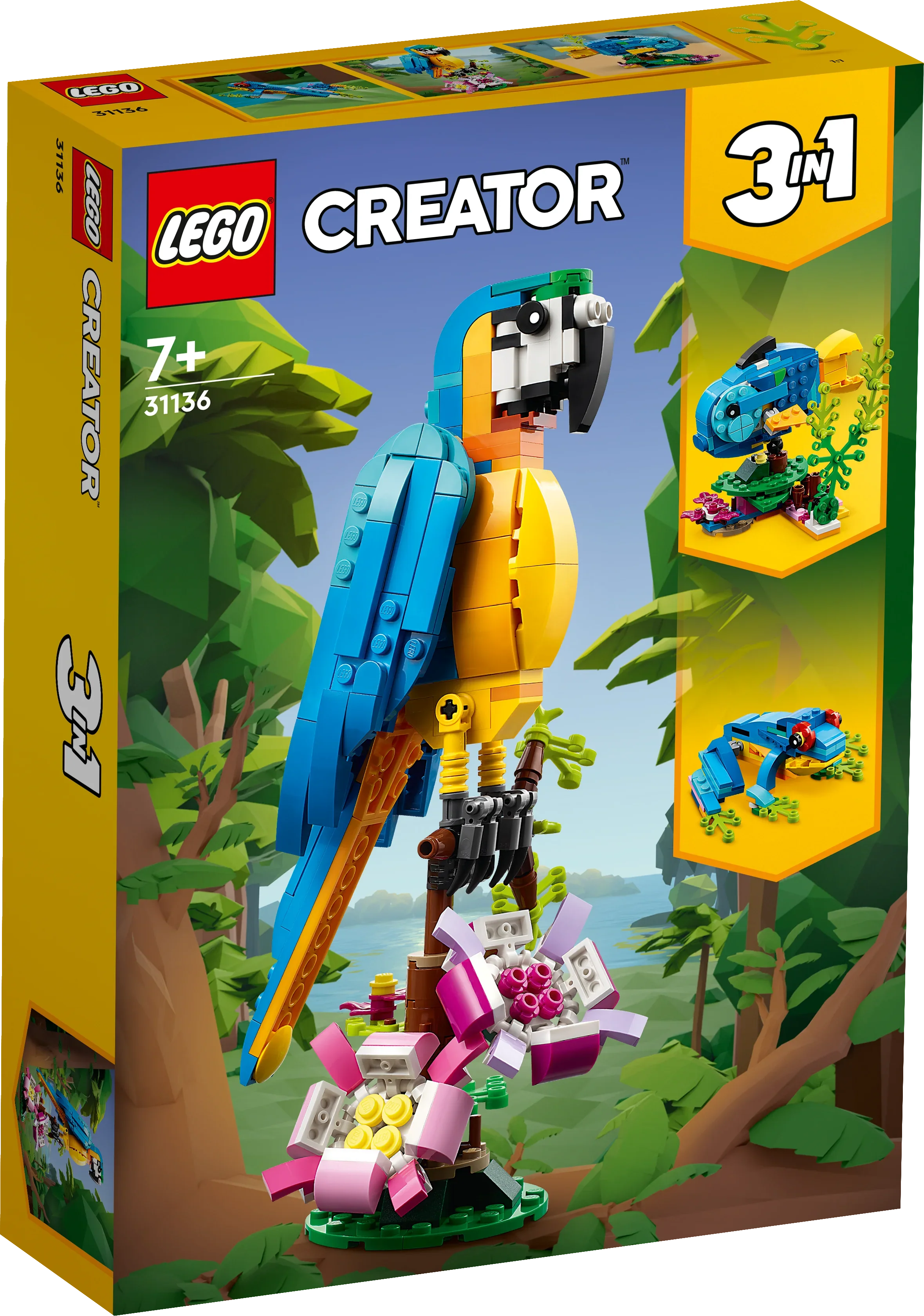 LEGO® 31136 Creator Exotischer Papagei
