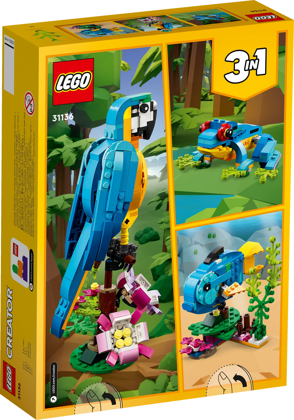 LEGO® 31136 Creator Exotischer Papagei