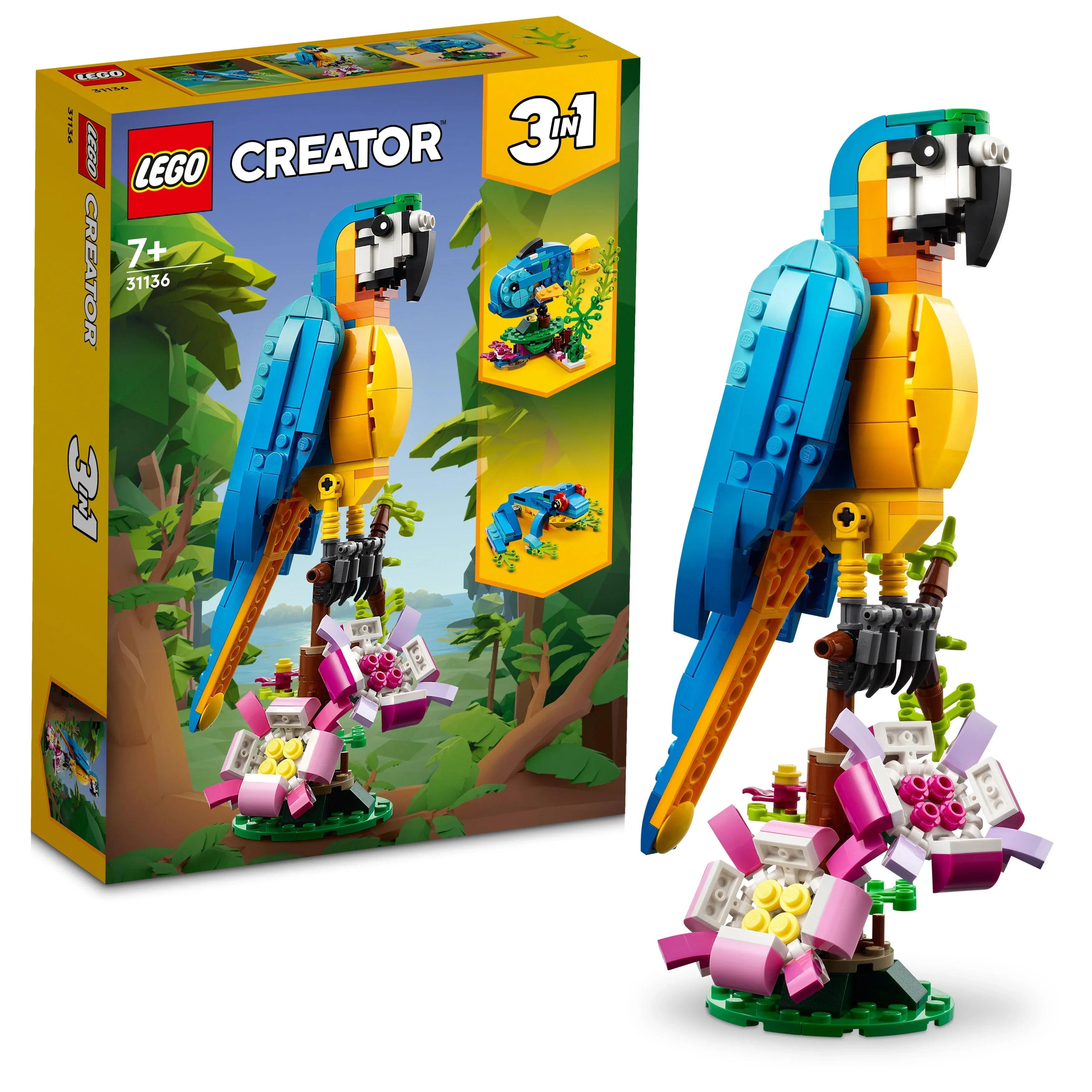 LEGO® 31136 Creator Exotischer Papagei