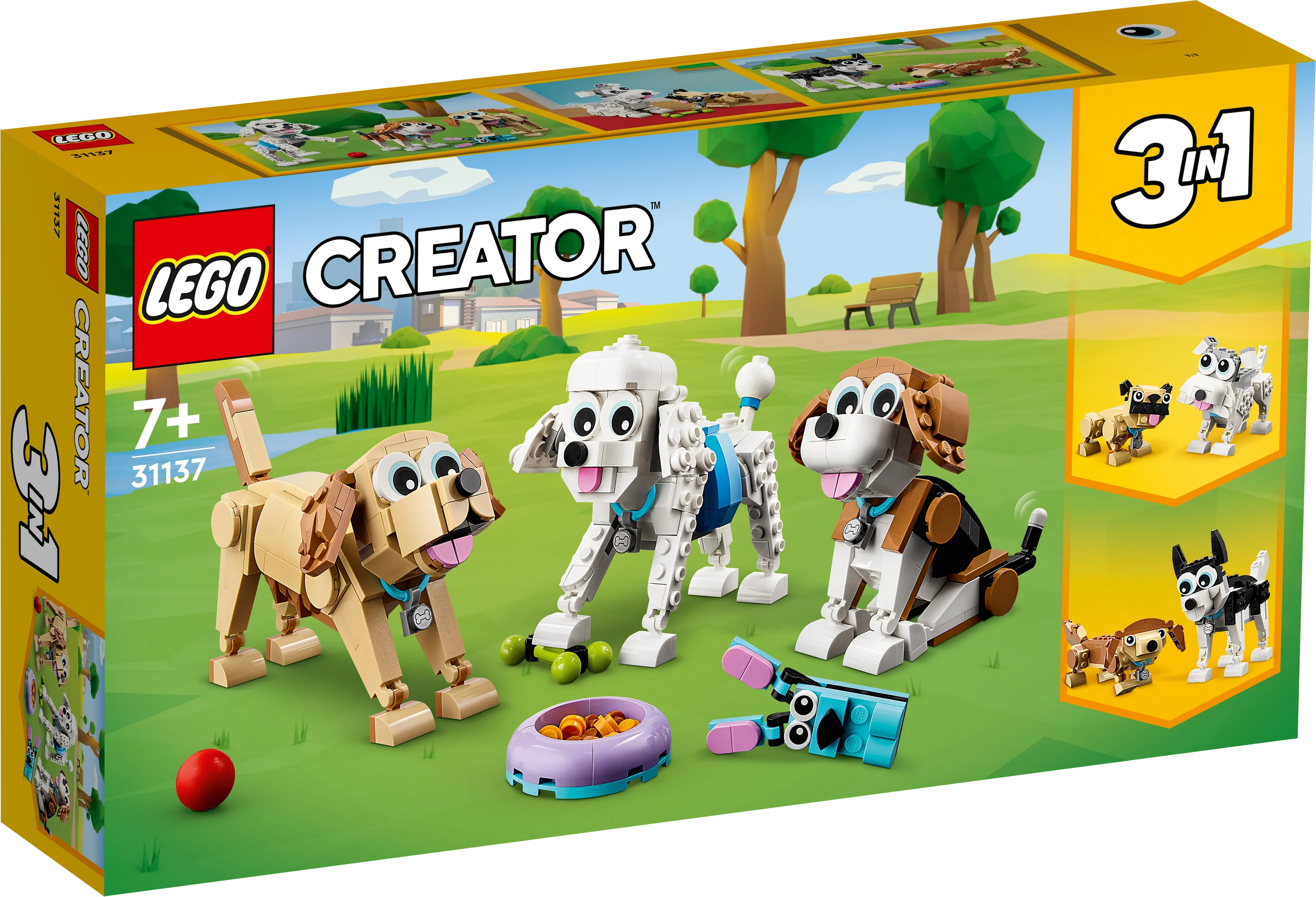 LEGO® 31137 Creator Niedliche Hunde