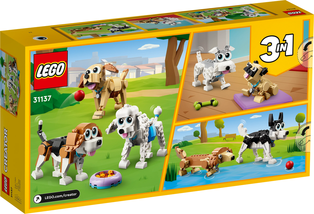 LEGO® 31137 Creator Niedliche Hunde
