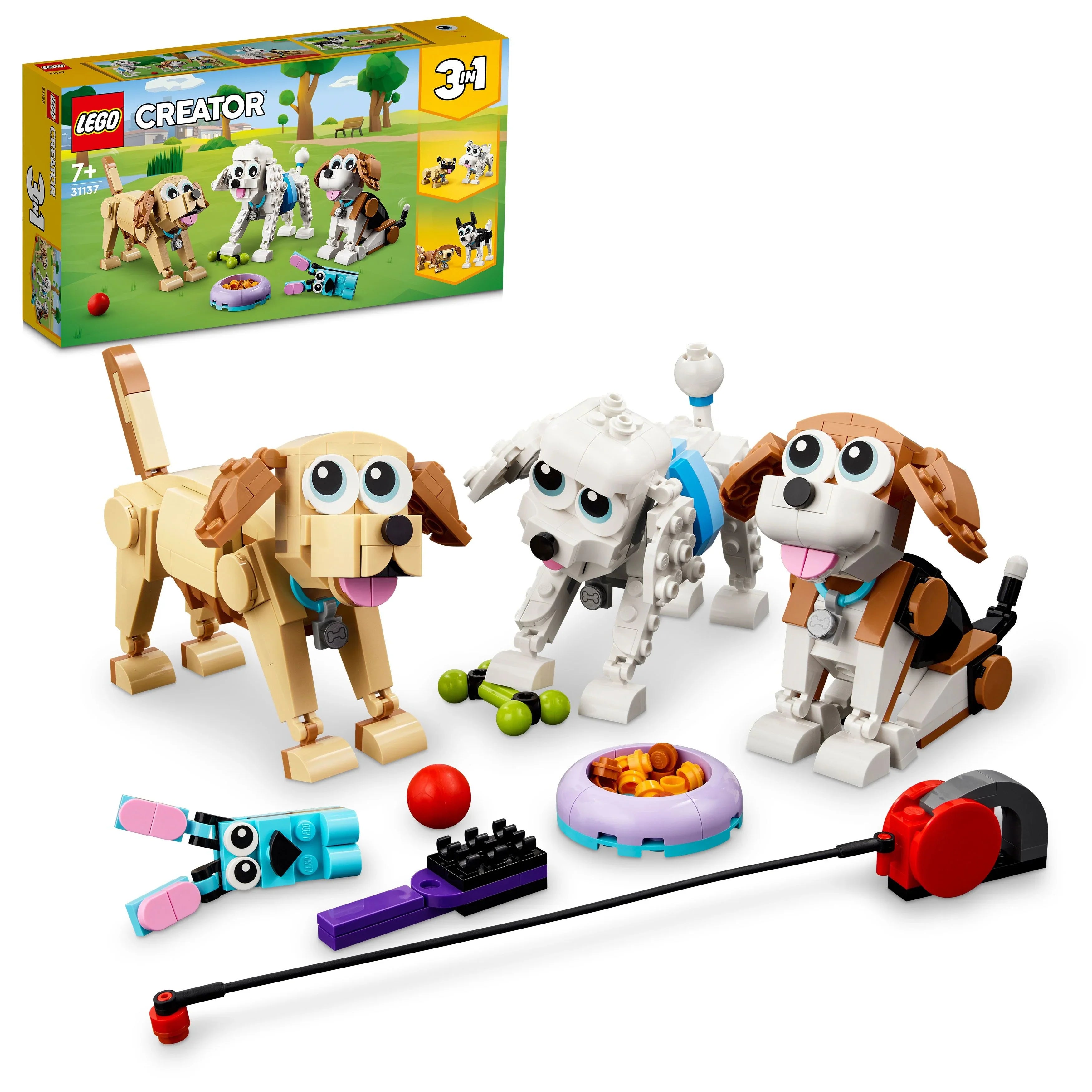 LEGO® 31137 Creator Niedliche Hunde