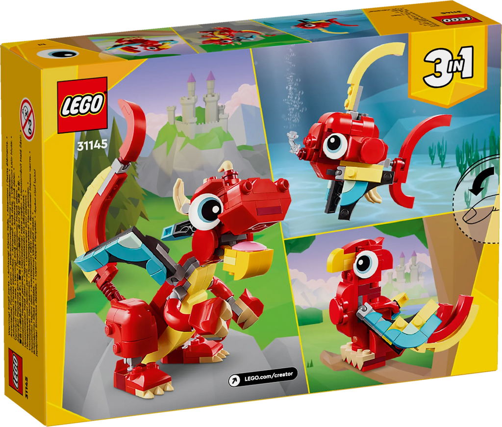 LEGO® 31145 Creator Roter Drache