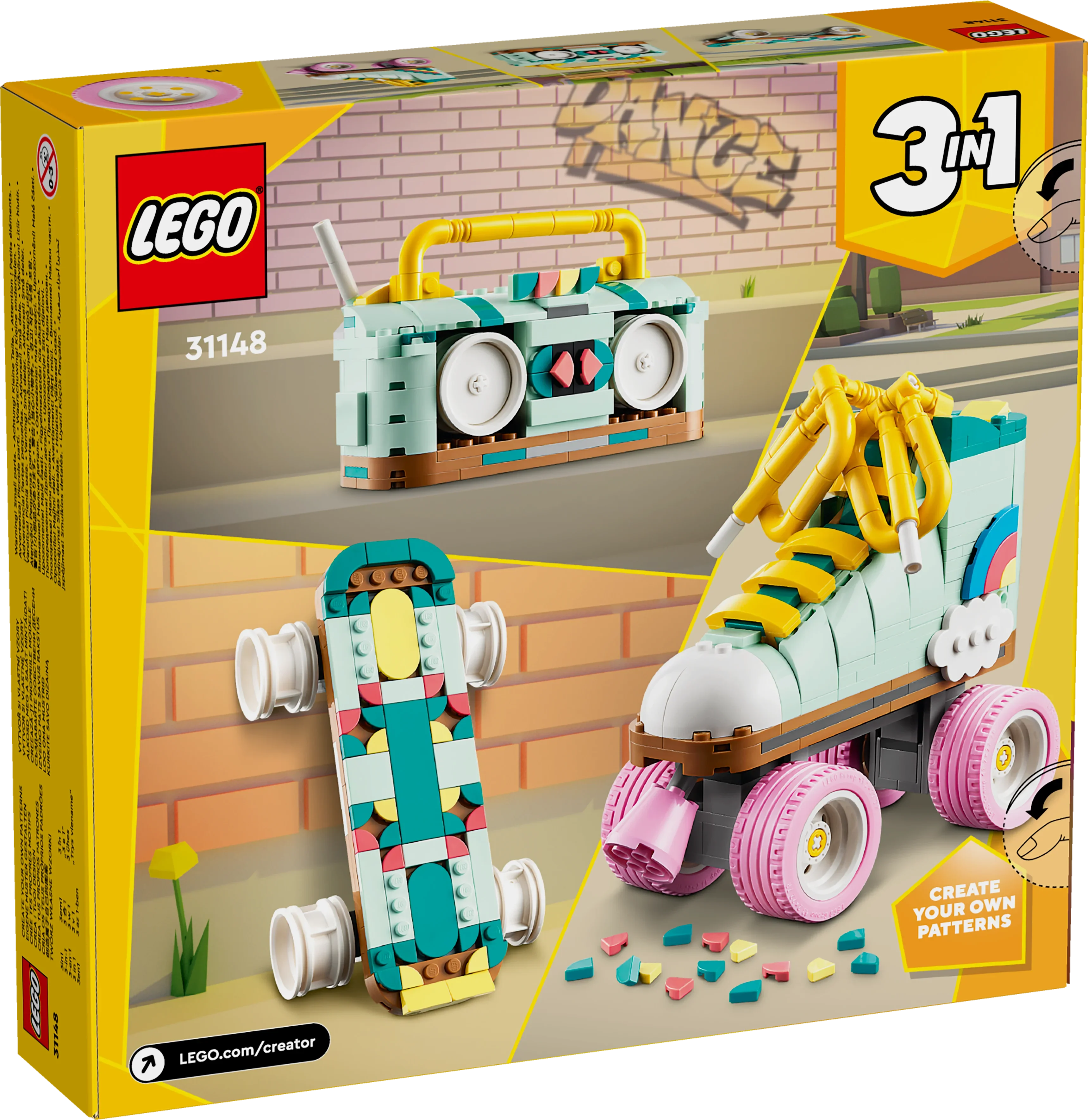 LEGO® 31148 Creator Rollschuh