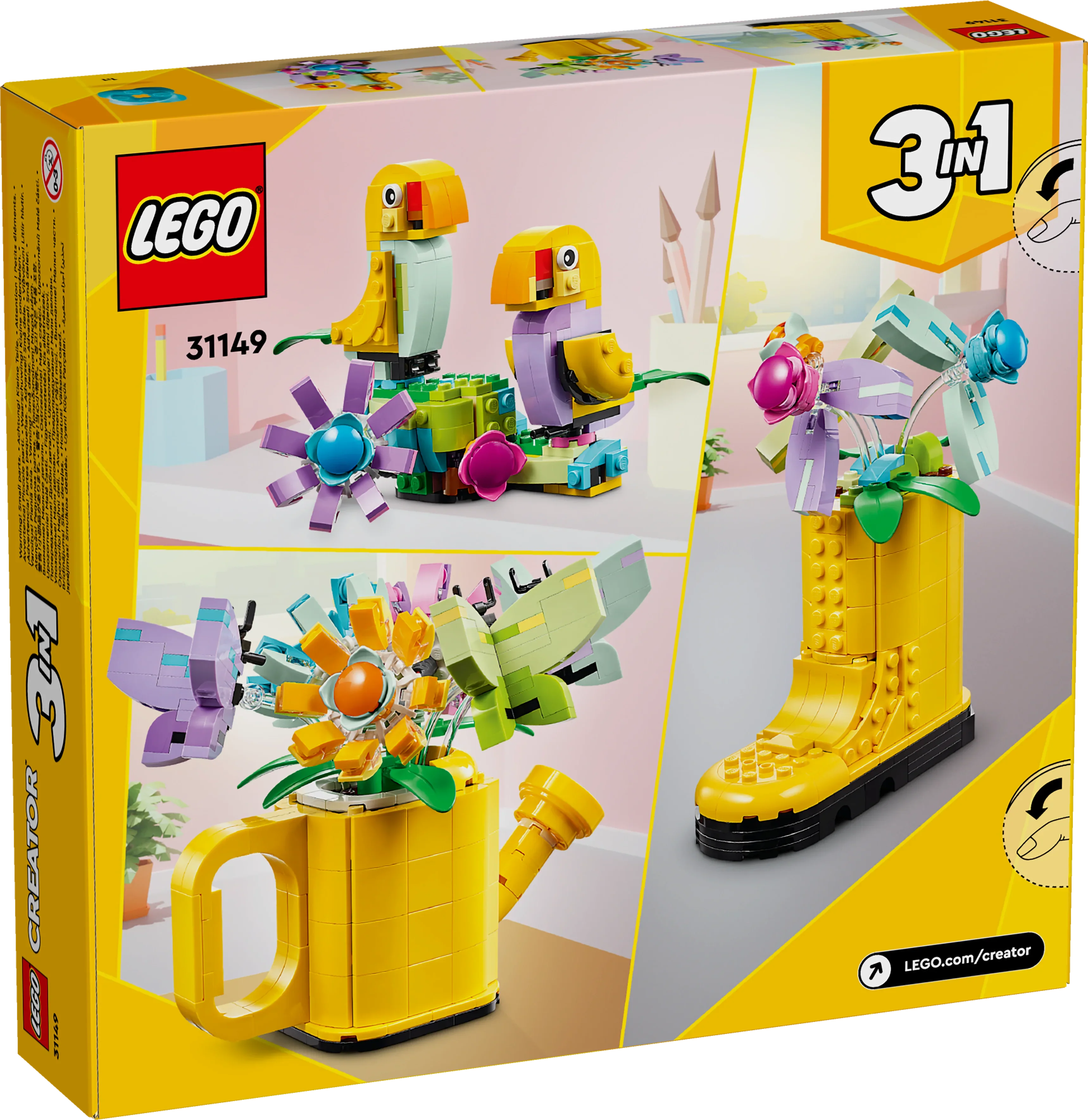LEGO® 31149 Creator Gießkanne mit Blumen