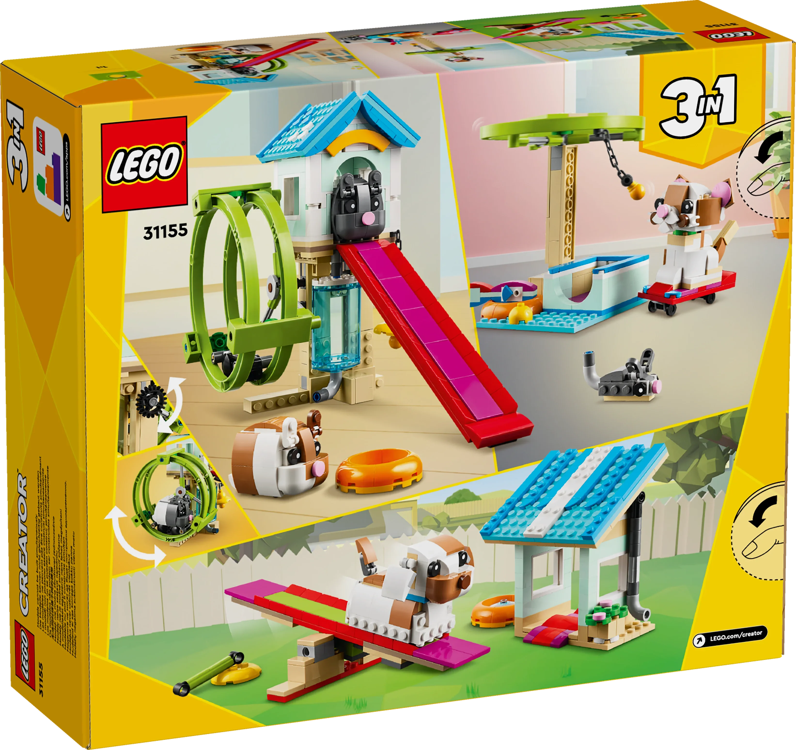 LEGO® 31155 Creator Hamsterrad