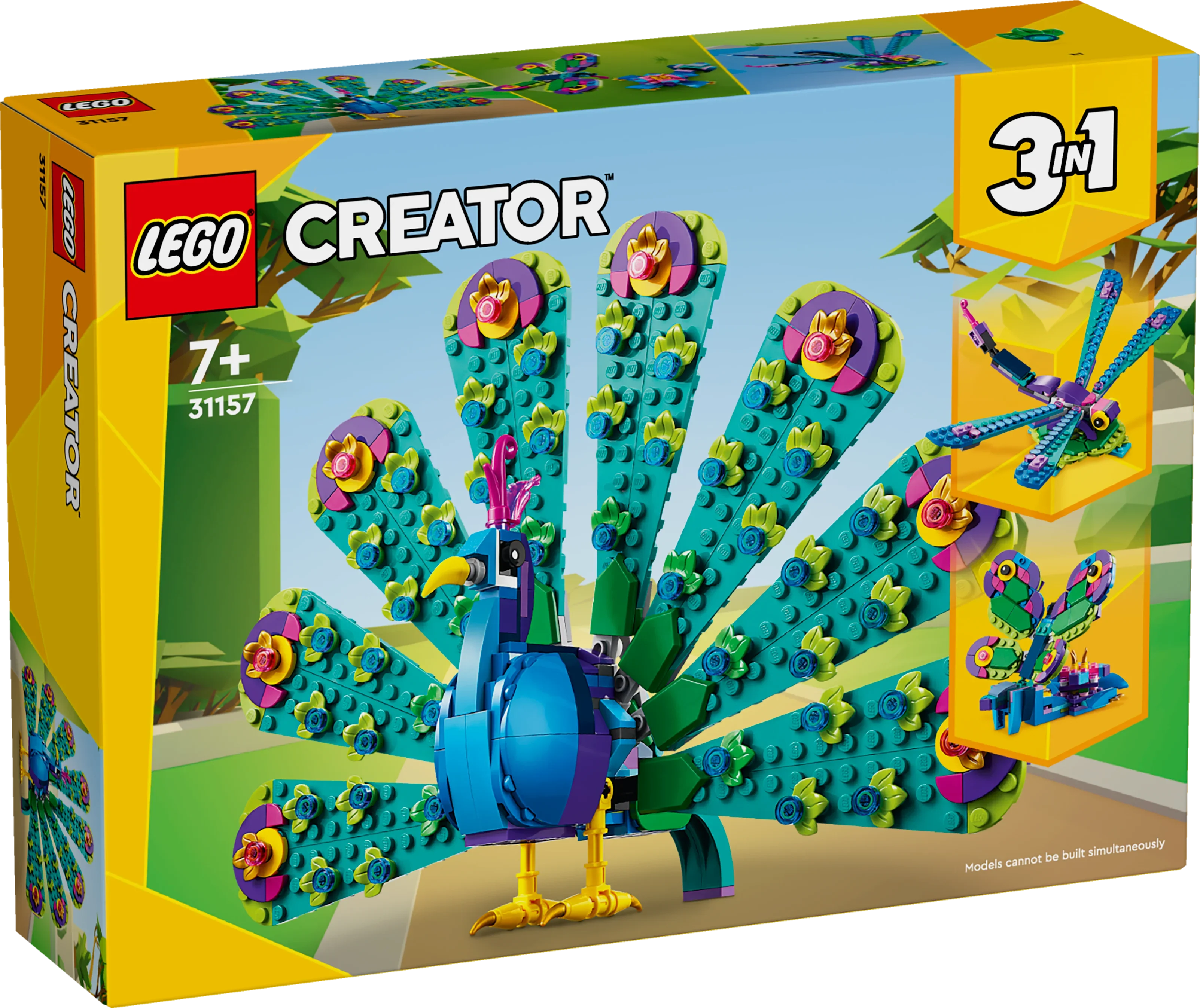 LEGO® 31157 Creator Exotischer Pfau