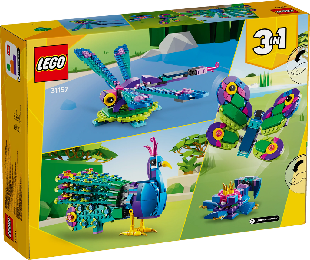 LEGO® 31157 Creator Exotischer Pfau