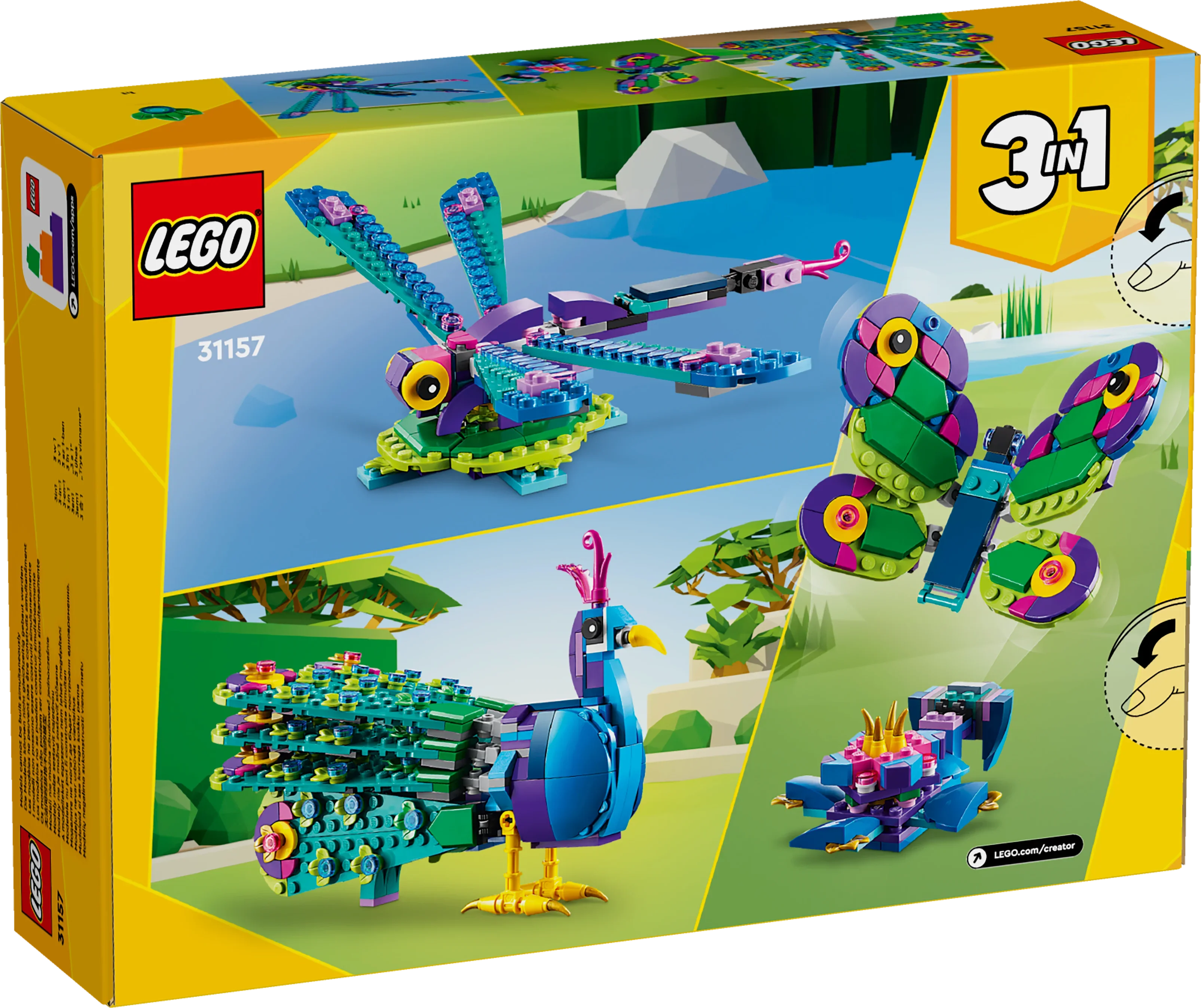 LEGO® 31157 Creator Exotischer Pfau