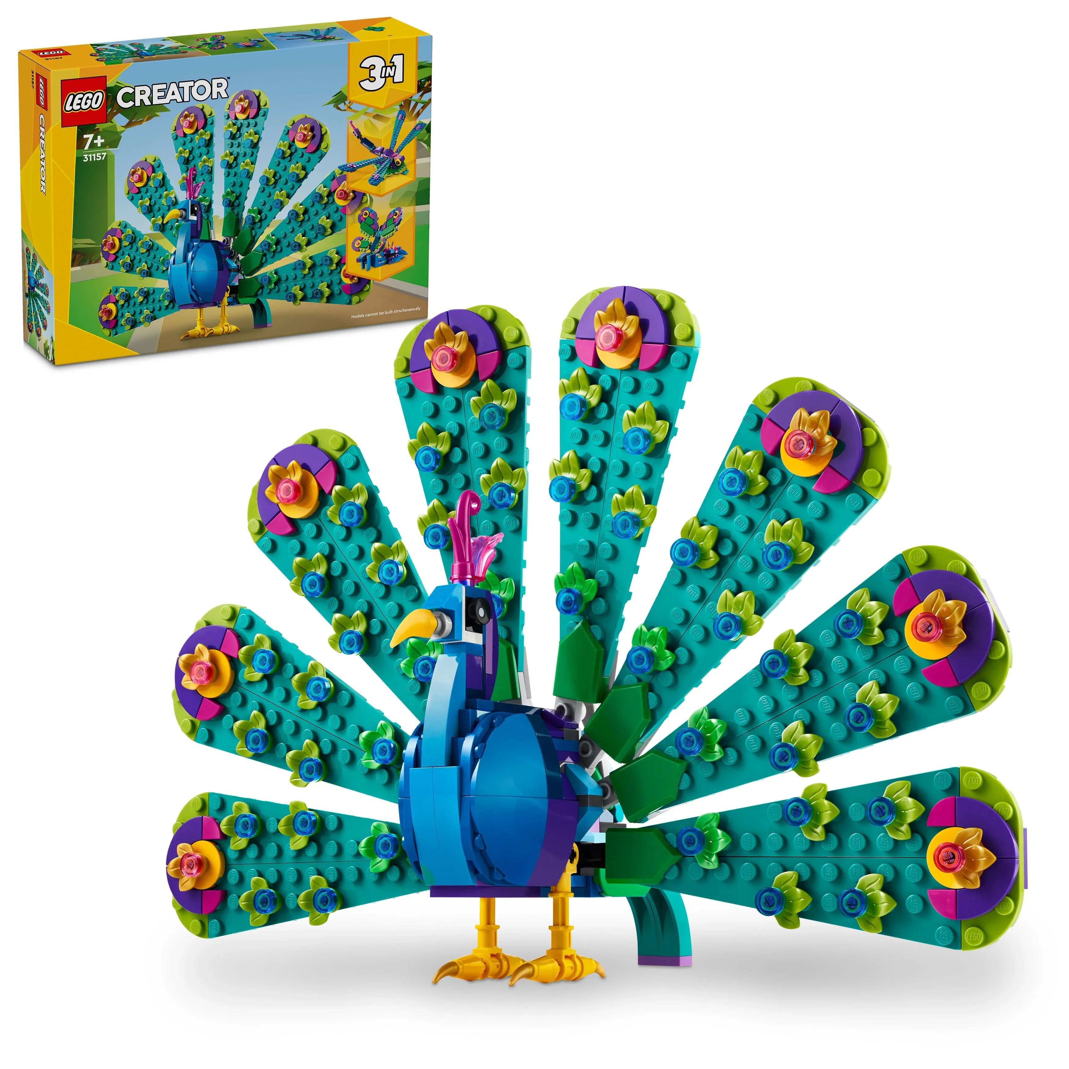 LEGO® 31157 Creator Exotischer Pfau
