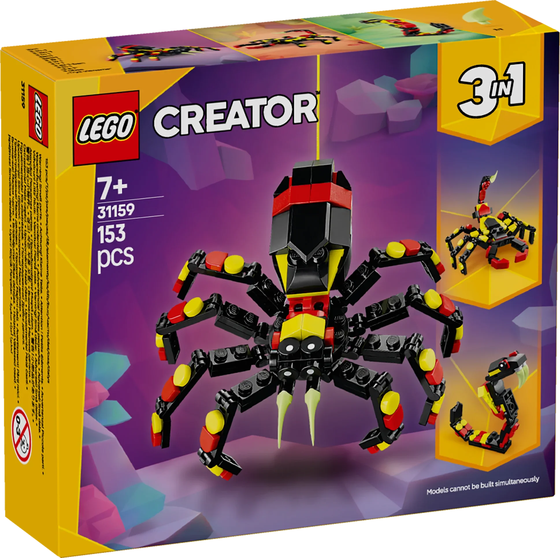 LEGO® 31159 Creator Wilde Tiere: Überraschungsspinne