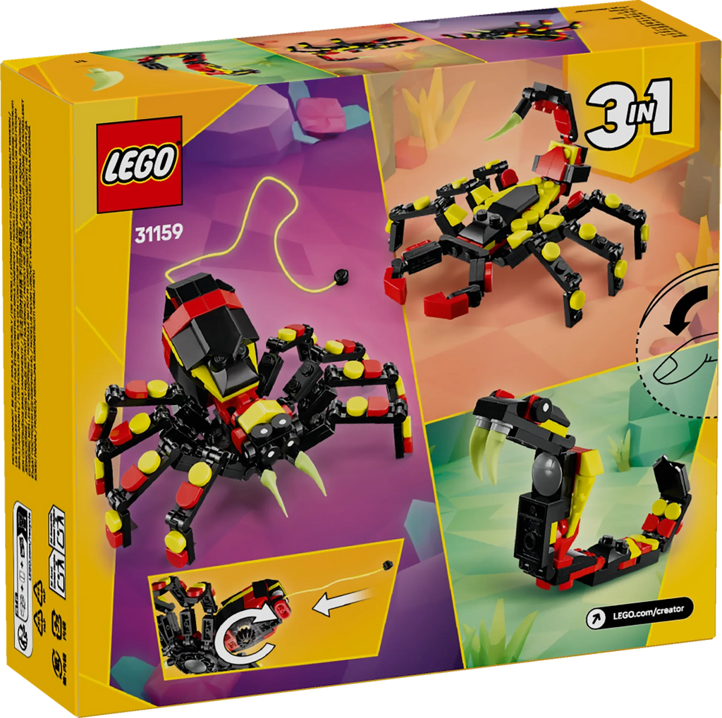 LEGO® 31159 Creator Wilde Tiere: Überraschungsspinne