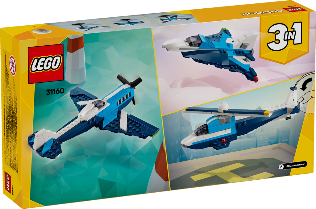 LEGO® 31160 Creator Flieger: Rennflugzeug