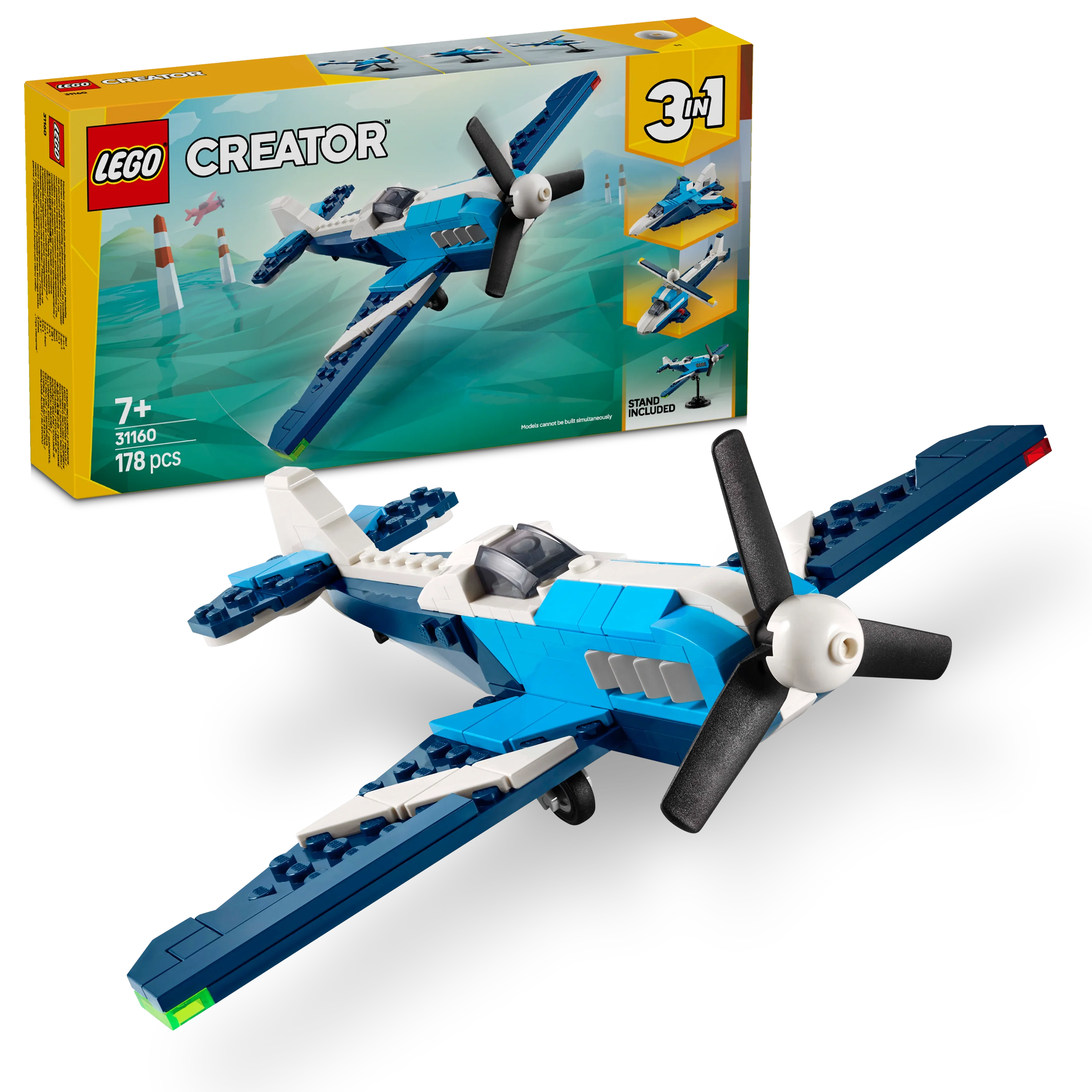 LEGO® 31160 Creator Flieger: Rennflugzeug