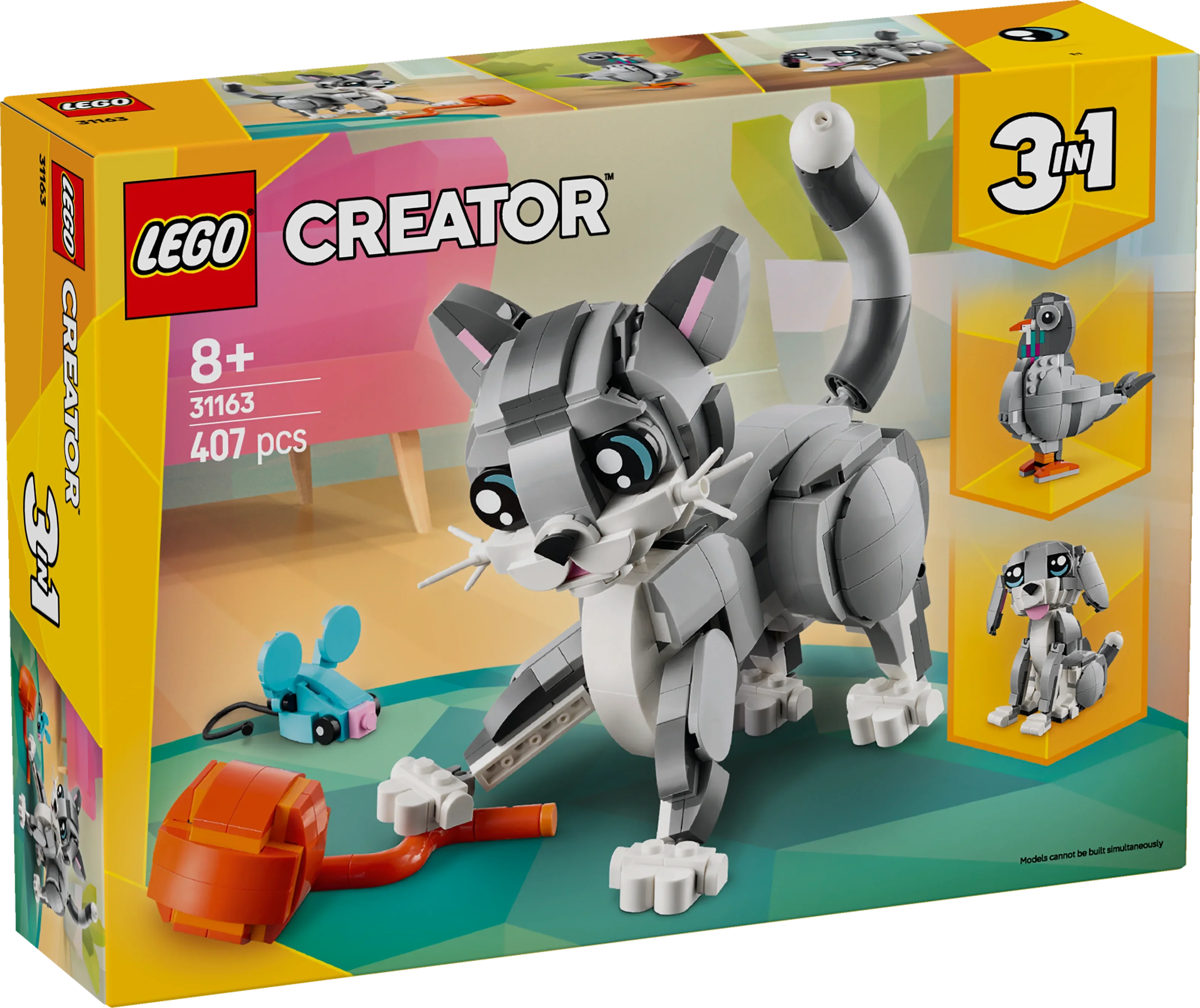 LEGO® 31163 Creator Graue Katze
