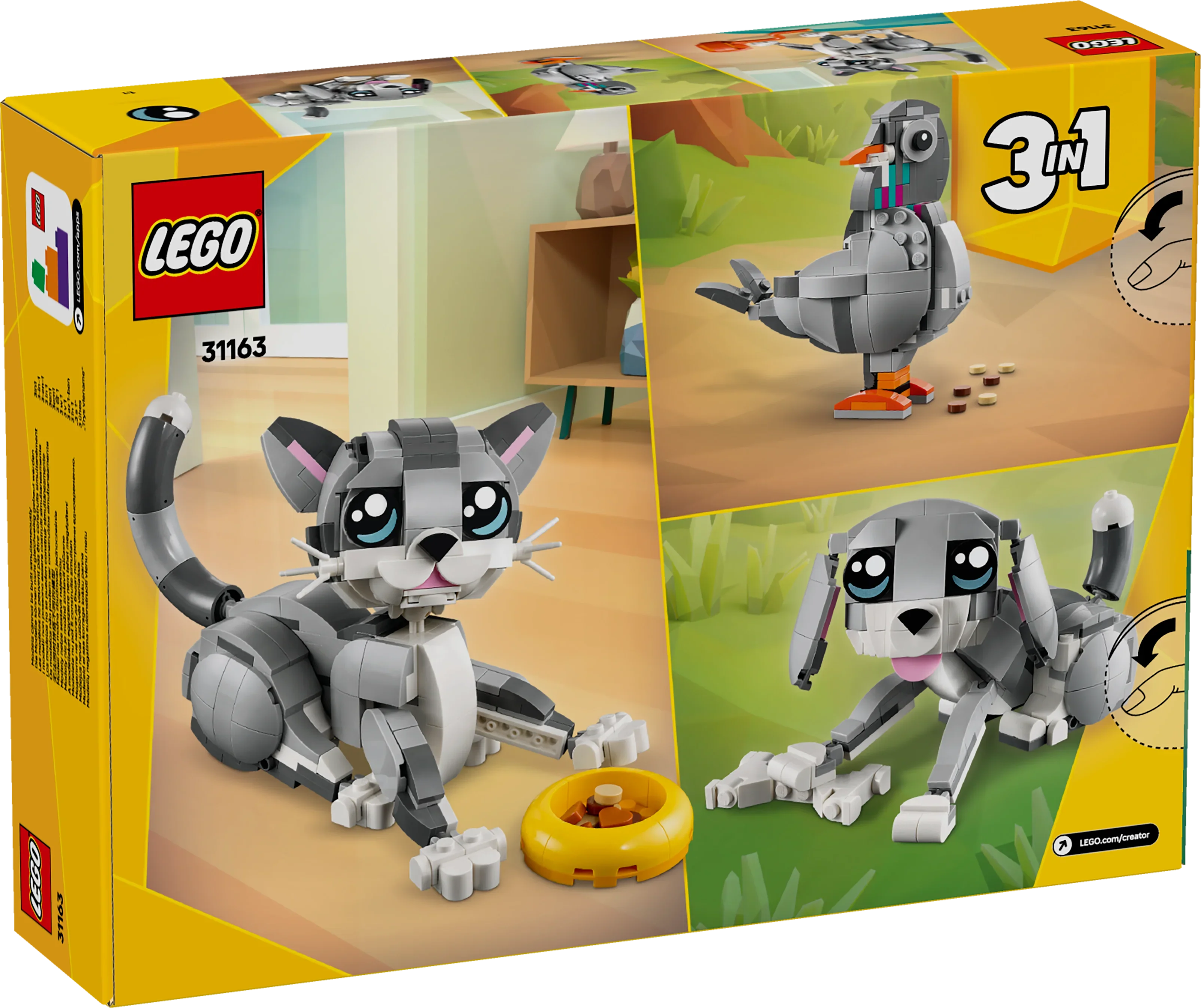 LEGO® 31163 Creator Graue Katze