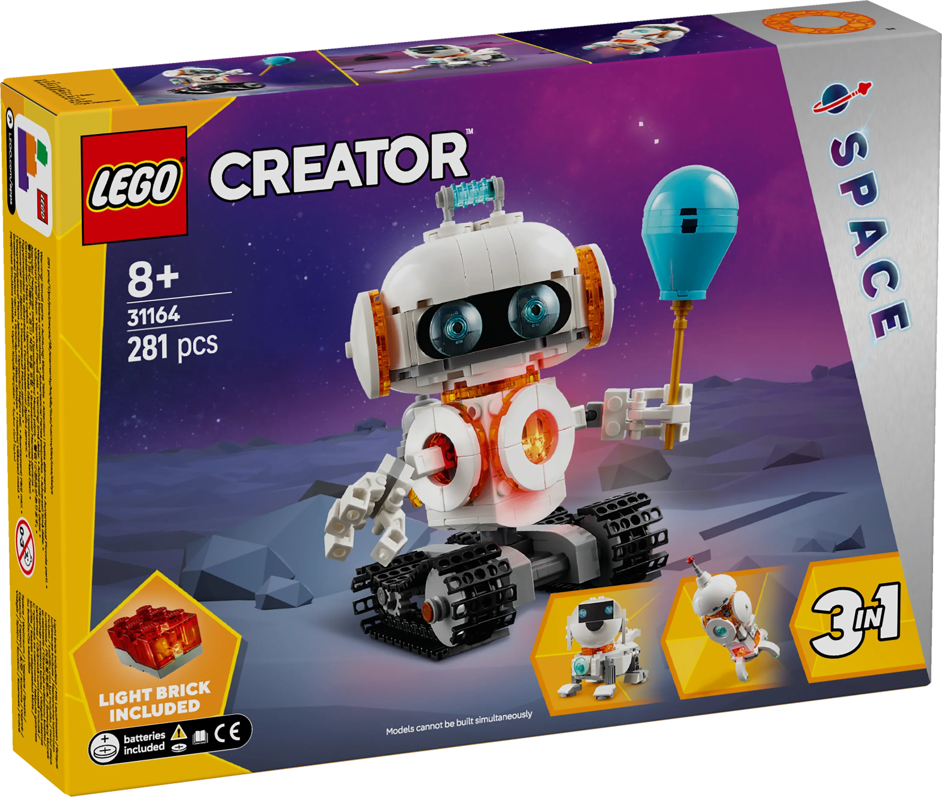 LEGO® 31164 Creator Weltraum-Roboter