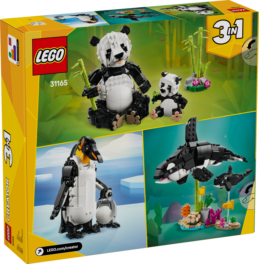 LEGO® 31165 Creator Wilde Tiere: Pandafamilie