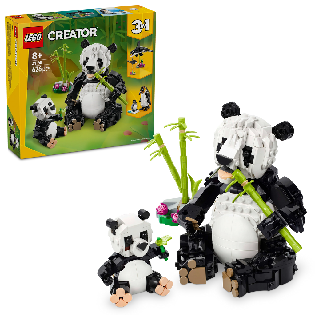 LEGO® 31165 Creator Wilde Tiere: Pandafamilie