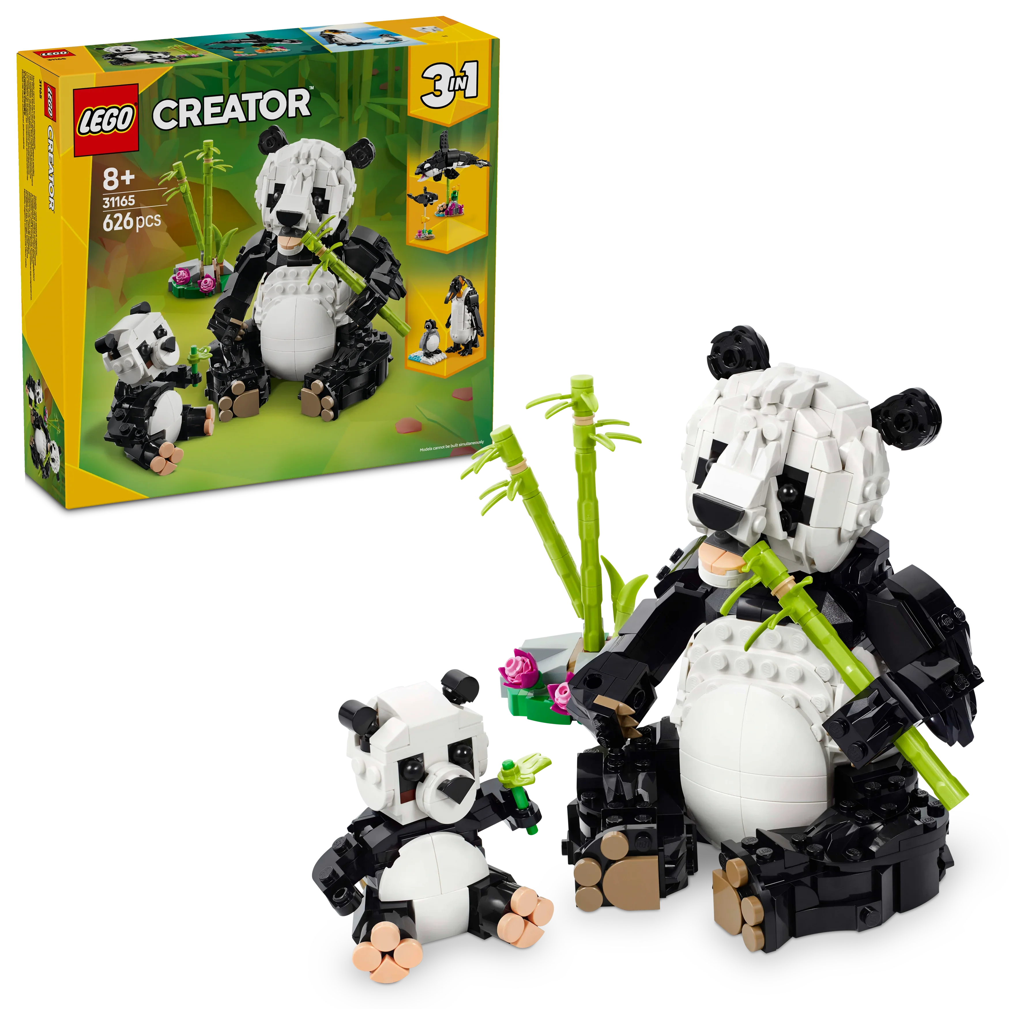 LEGO® 31165 Creator Wilde Tiere: Pandafamilie