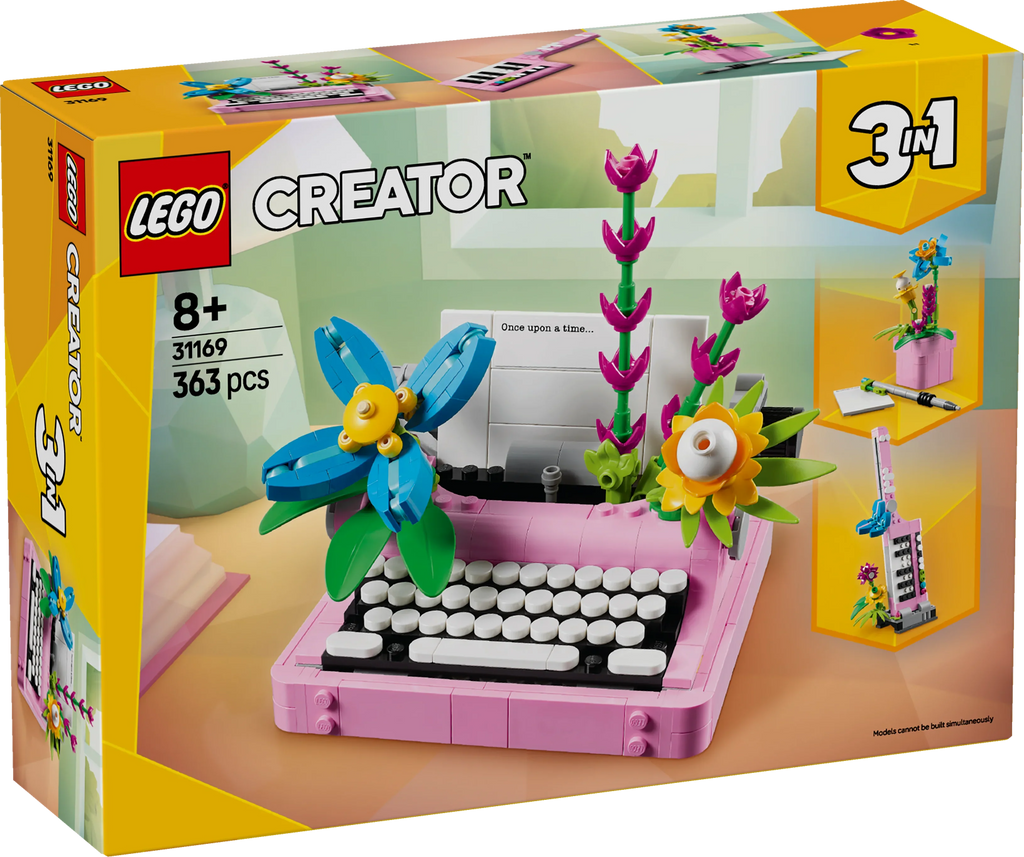 LEGO® 31169 Creator Schreibmaschine mit Blumen