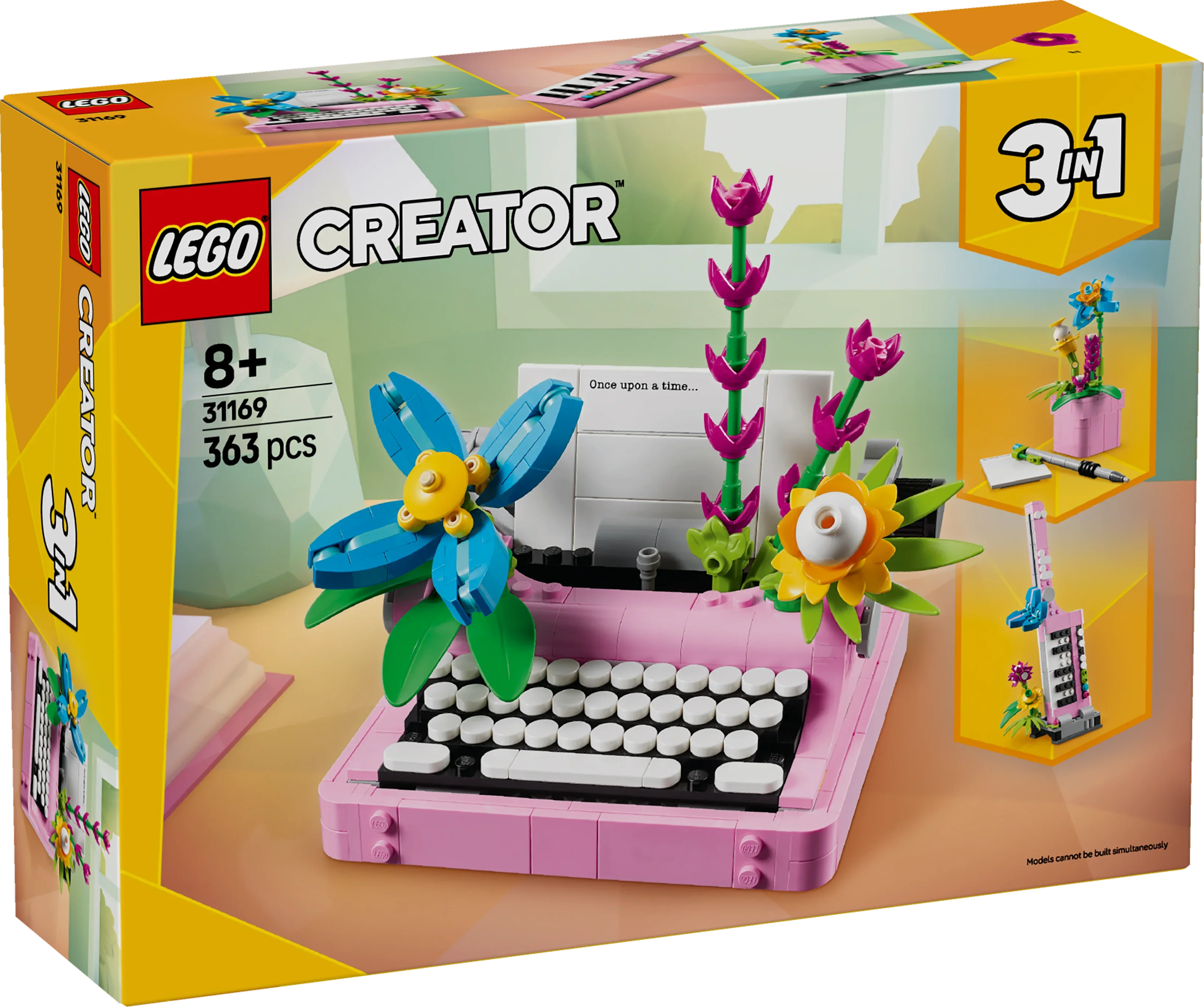 LEGO® 31169 Creator Schreibmaschine mit Blumen