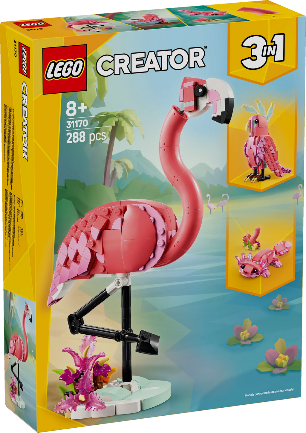 LEGO® 31170 Creator Wilde Tiere: Rosa Flamingo