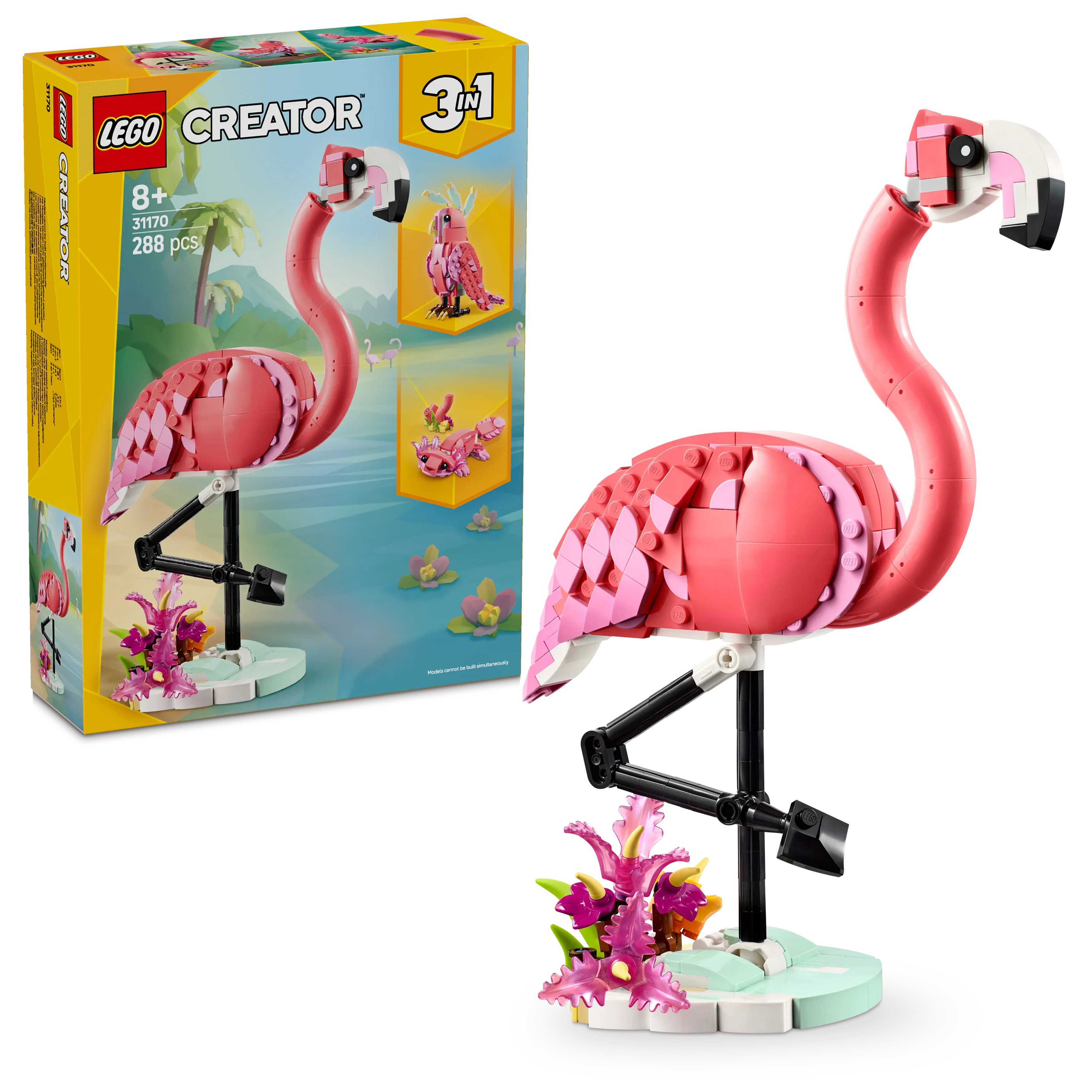 LEGO® 31170 Creator Wilde Tiere: Rosa Flamingo