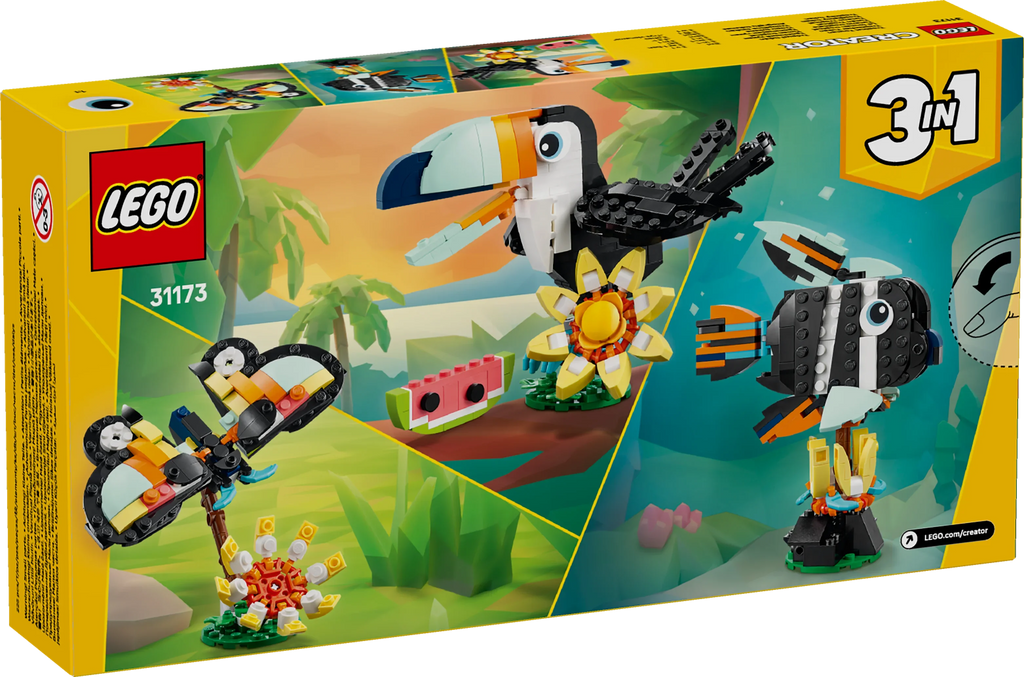 LEGO® 31173 Creator Wilde Tiere: Tropischer Tukan