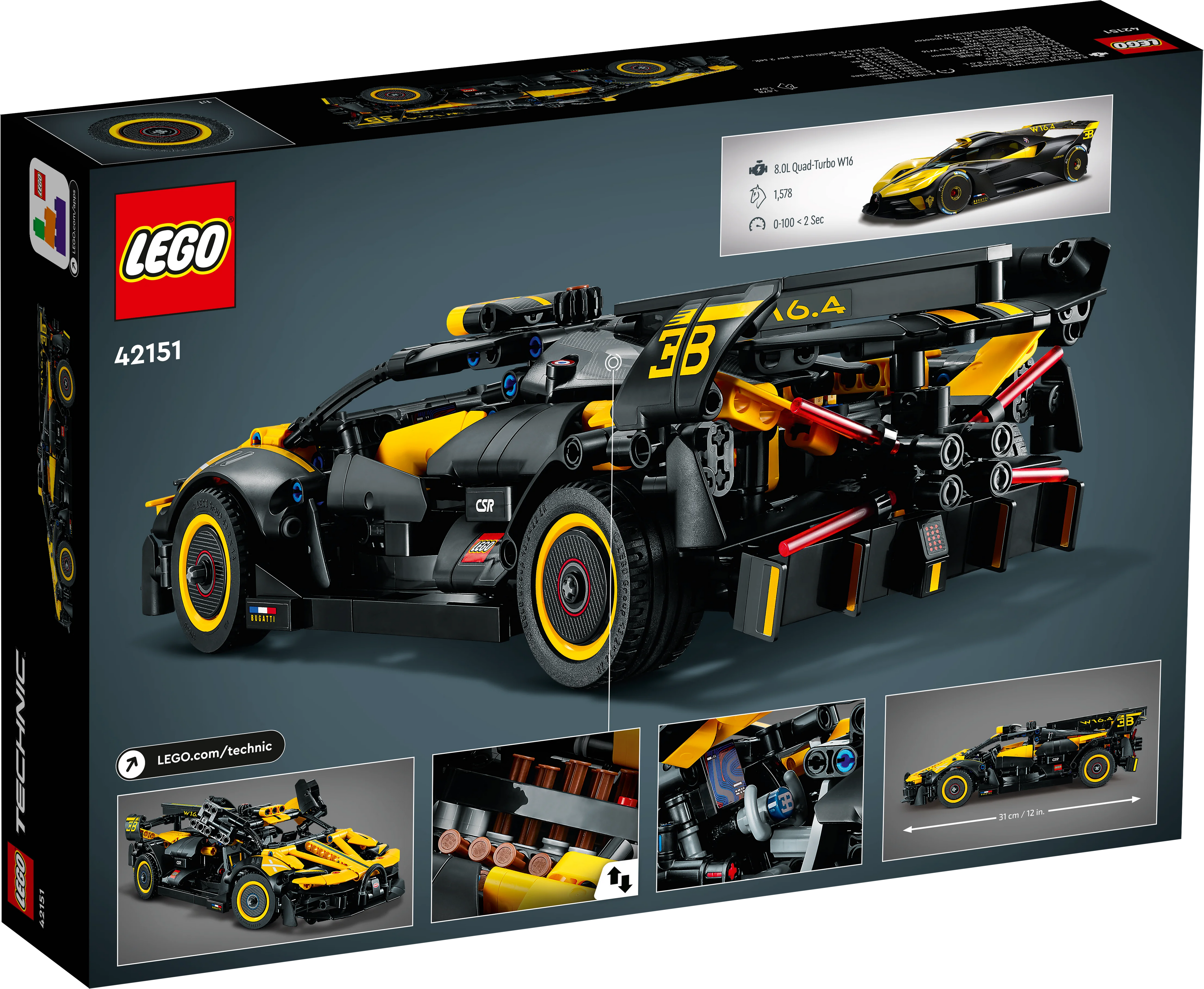 LEGO® 42151 Technic Bugatti-Bolide