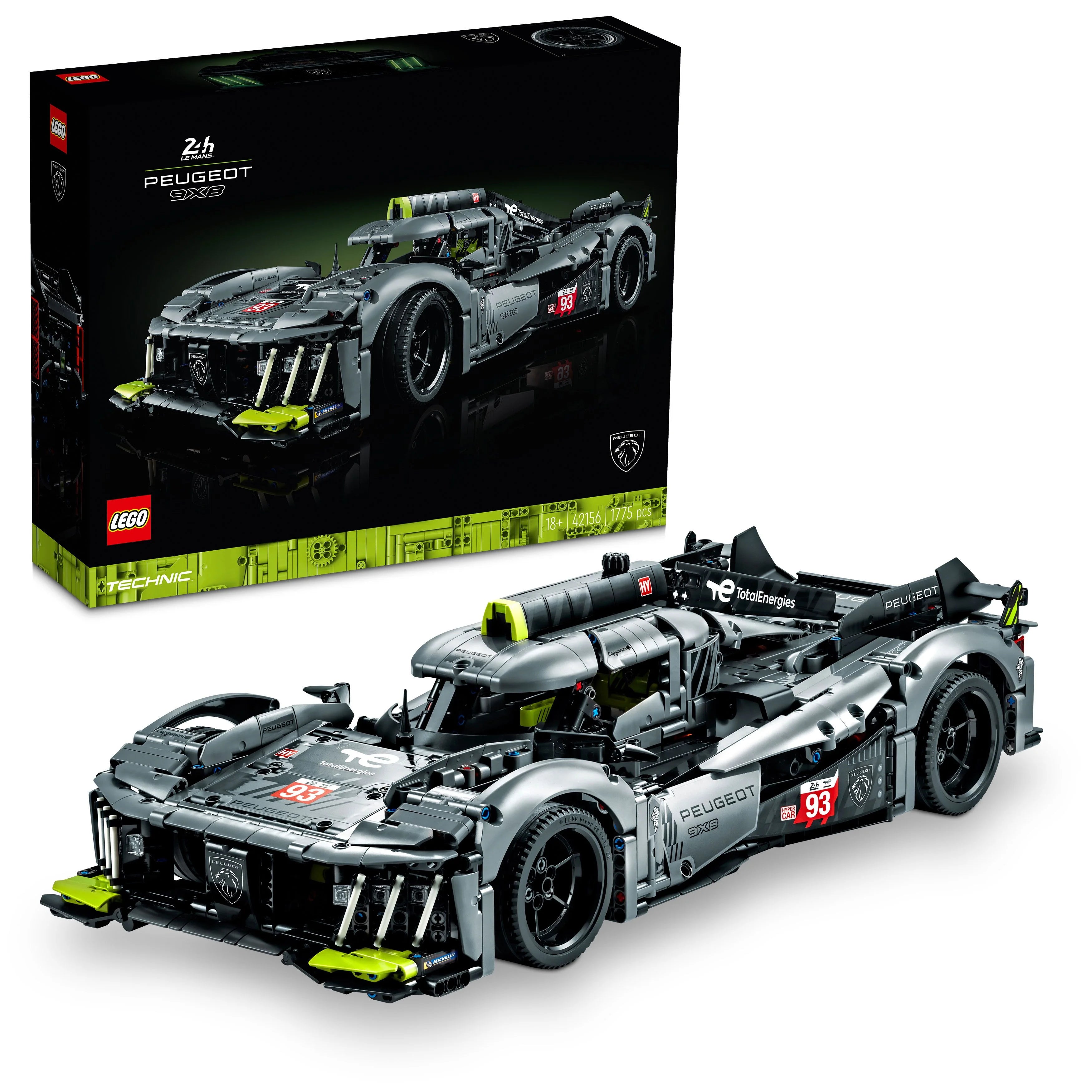 LEGO® 42156 Technic PEUGEOT 9X8 24H Le Mans Hybrid Hypercar