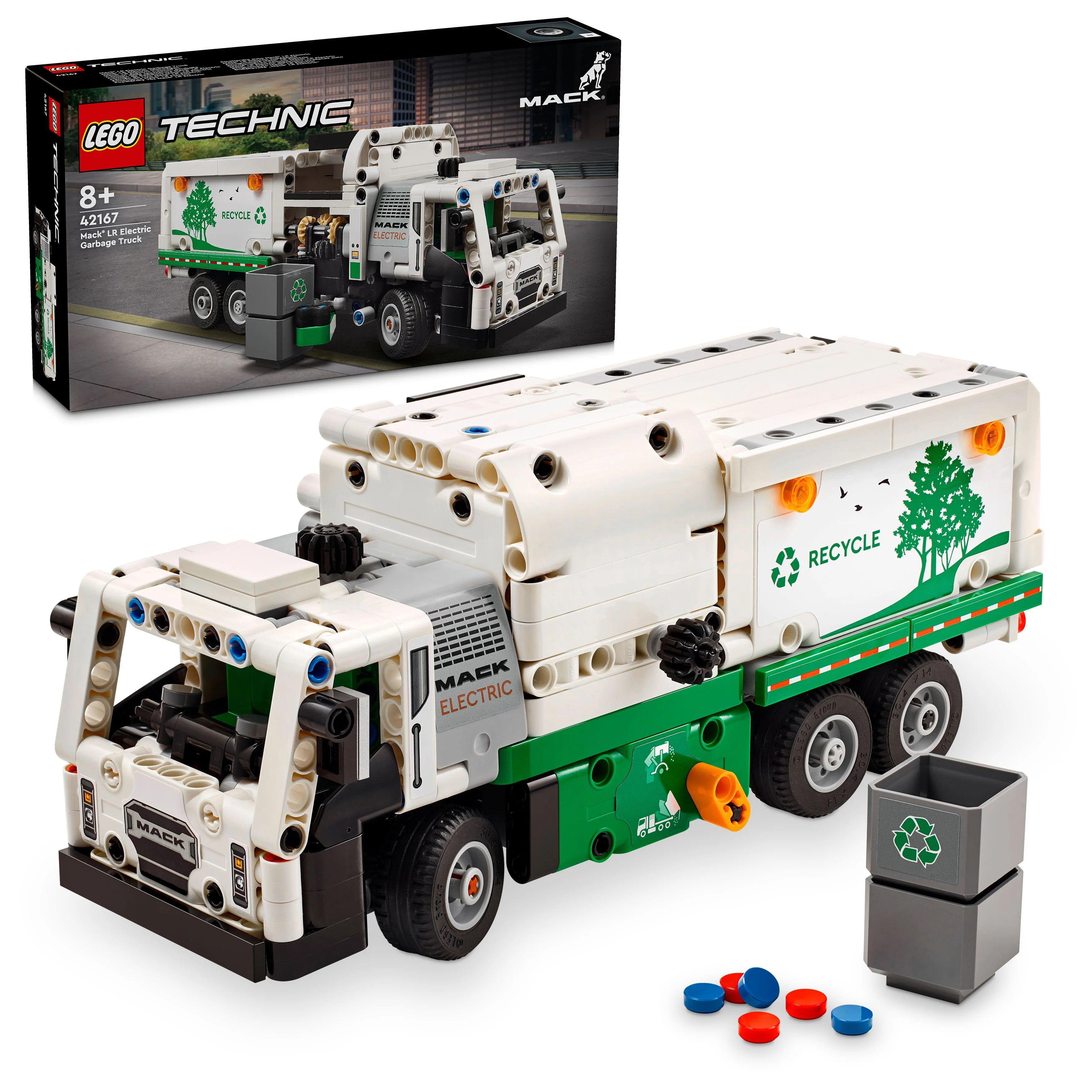 LEGO® 42167 Technic Mack® LR Electric Müllwagen