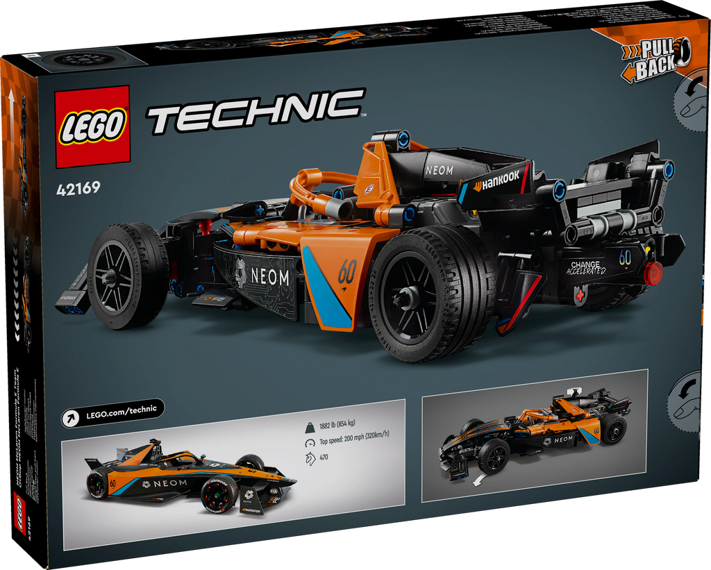 LEGO® 42169 Technic NEOM McLaren Formula E Race Car