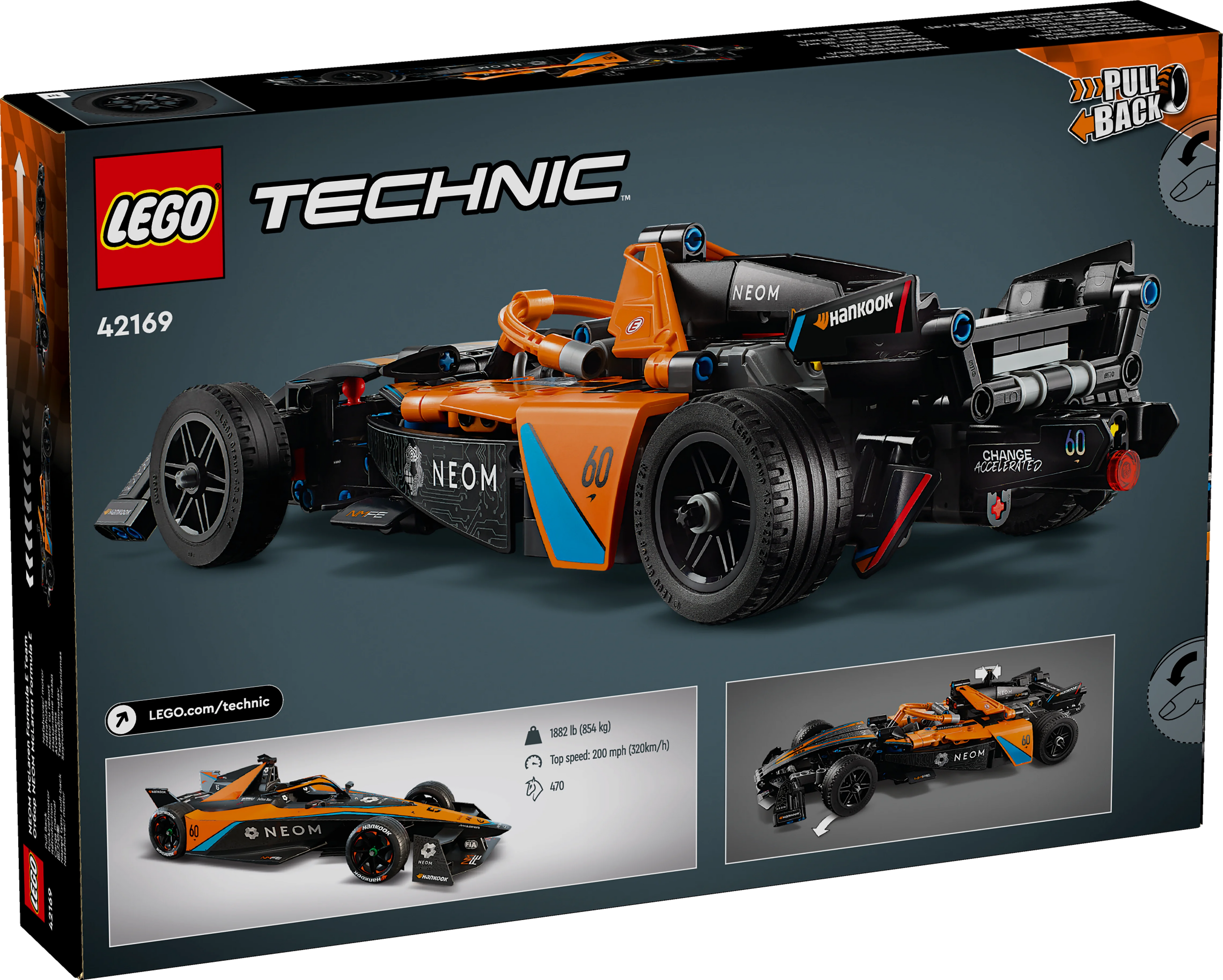 LEGO® 42169 Technic NEOM McLaren Formula E Race Car
