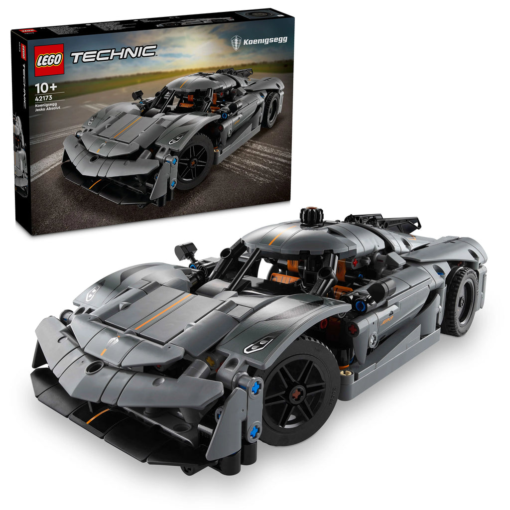LEGO® 42173 Technic Koenigsegg Jesko Absolut Supersportwagen in Grau