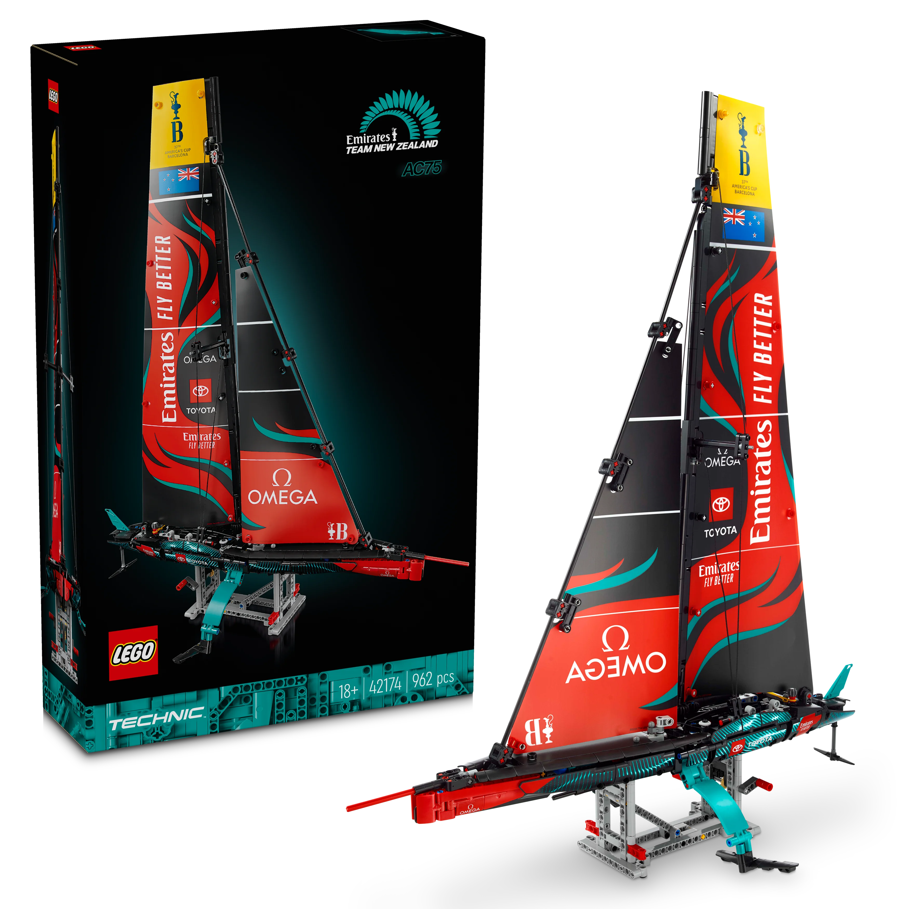 LEGO® 42174 Technic Emirates Team New Zealand AC75 Rennjacht